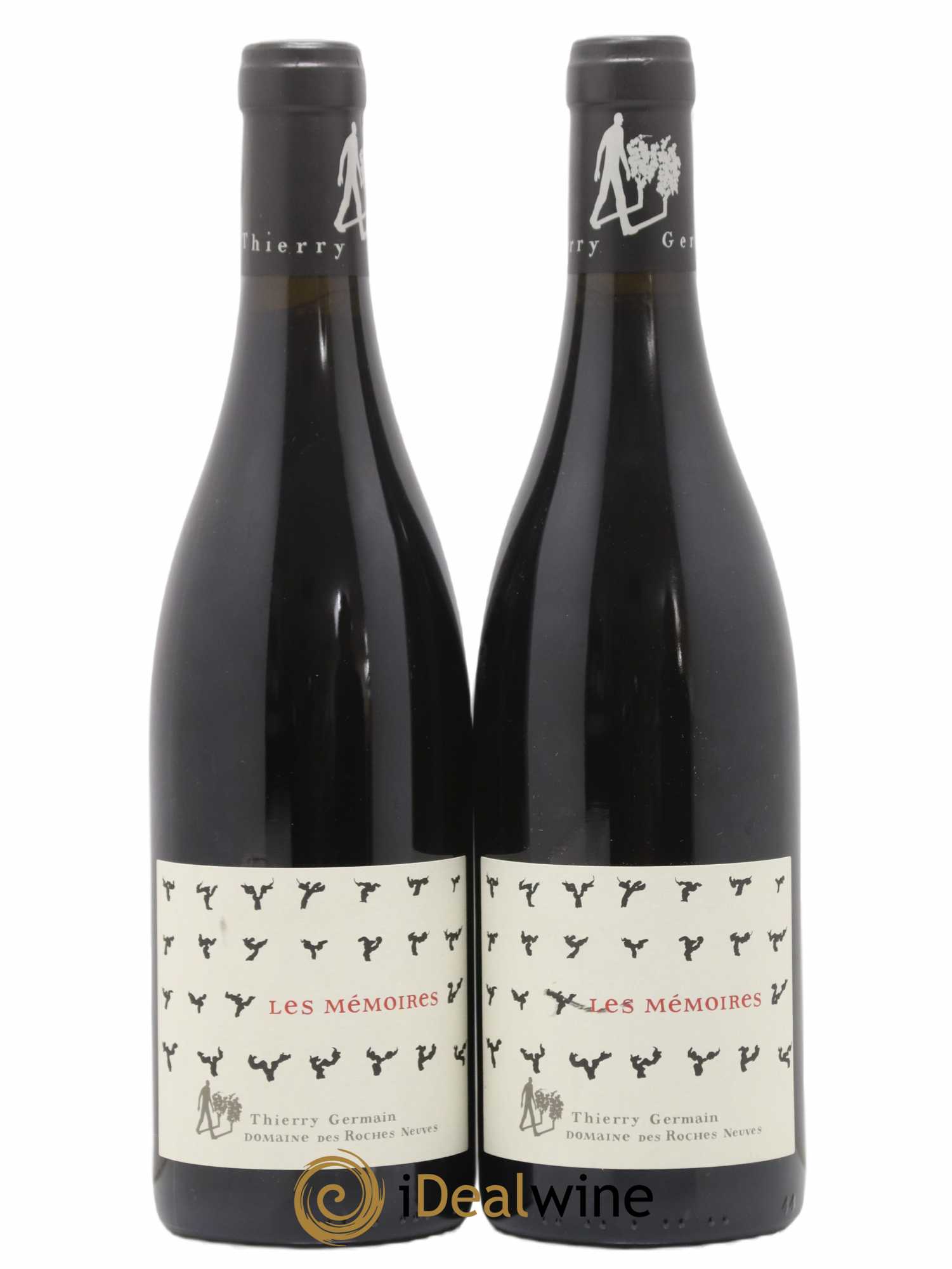 Saumur-Champigny Les Mémoires Domaine des Roches Neuves - Thierry Germain 2018 - Lot de 2 bouteilles - 0