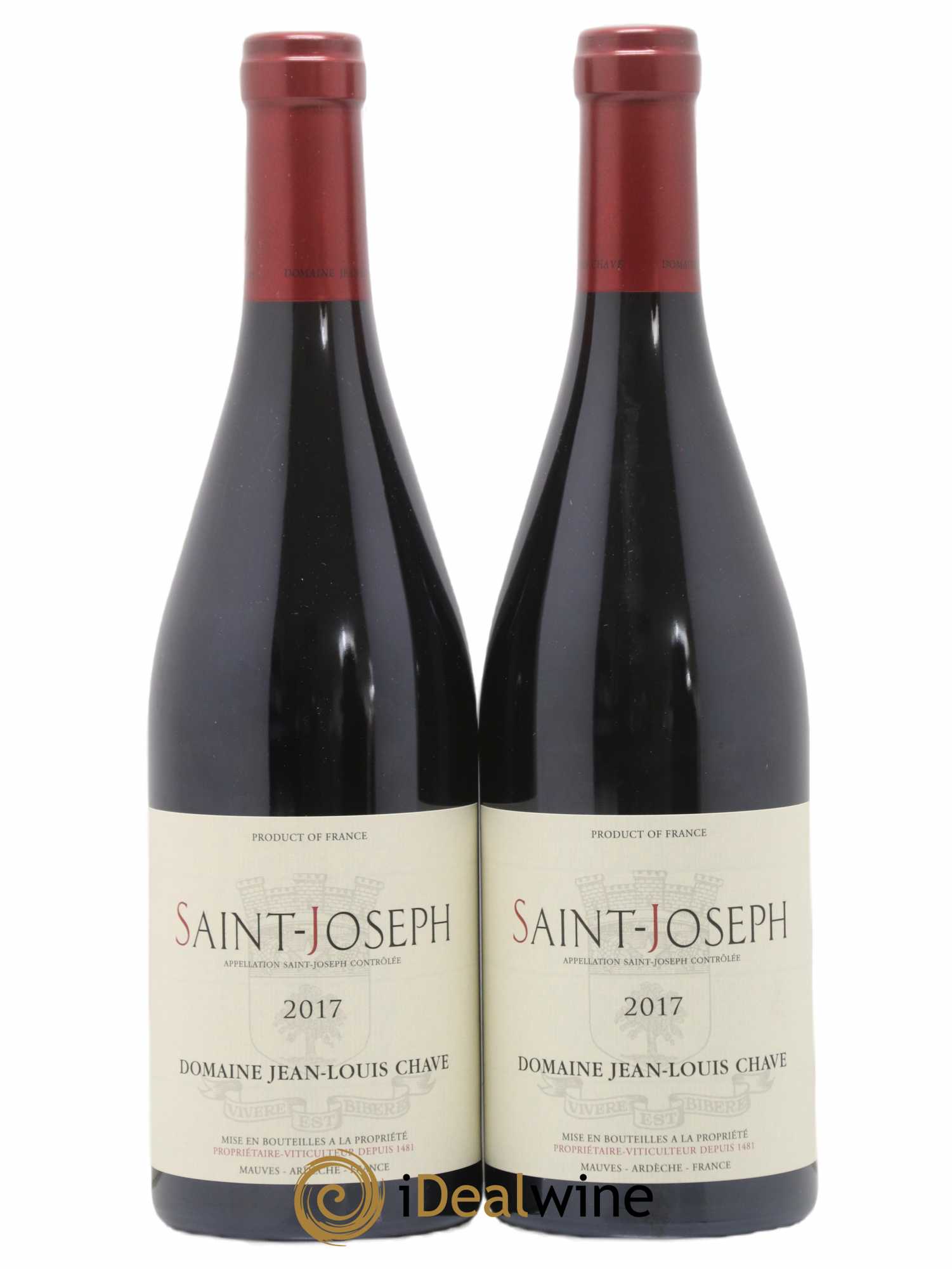 Saint-Joseph Jean-Louis Chave 2017 - Lot de 2 bouteilles - 0