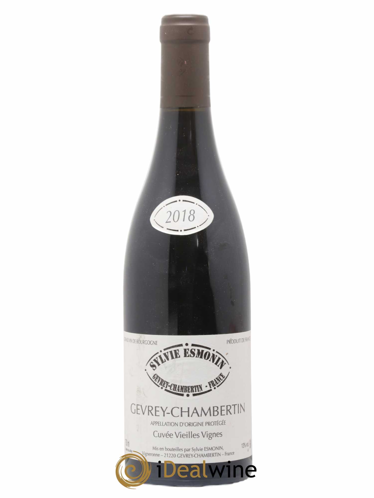 Gevrey-Chambertin Vieilles Vignes Sylvie Esmonin 2018 - Lot de 1 bouteille - 0