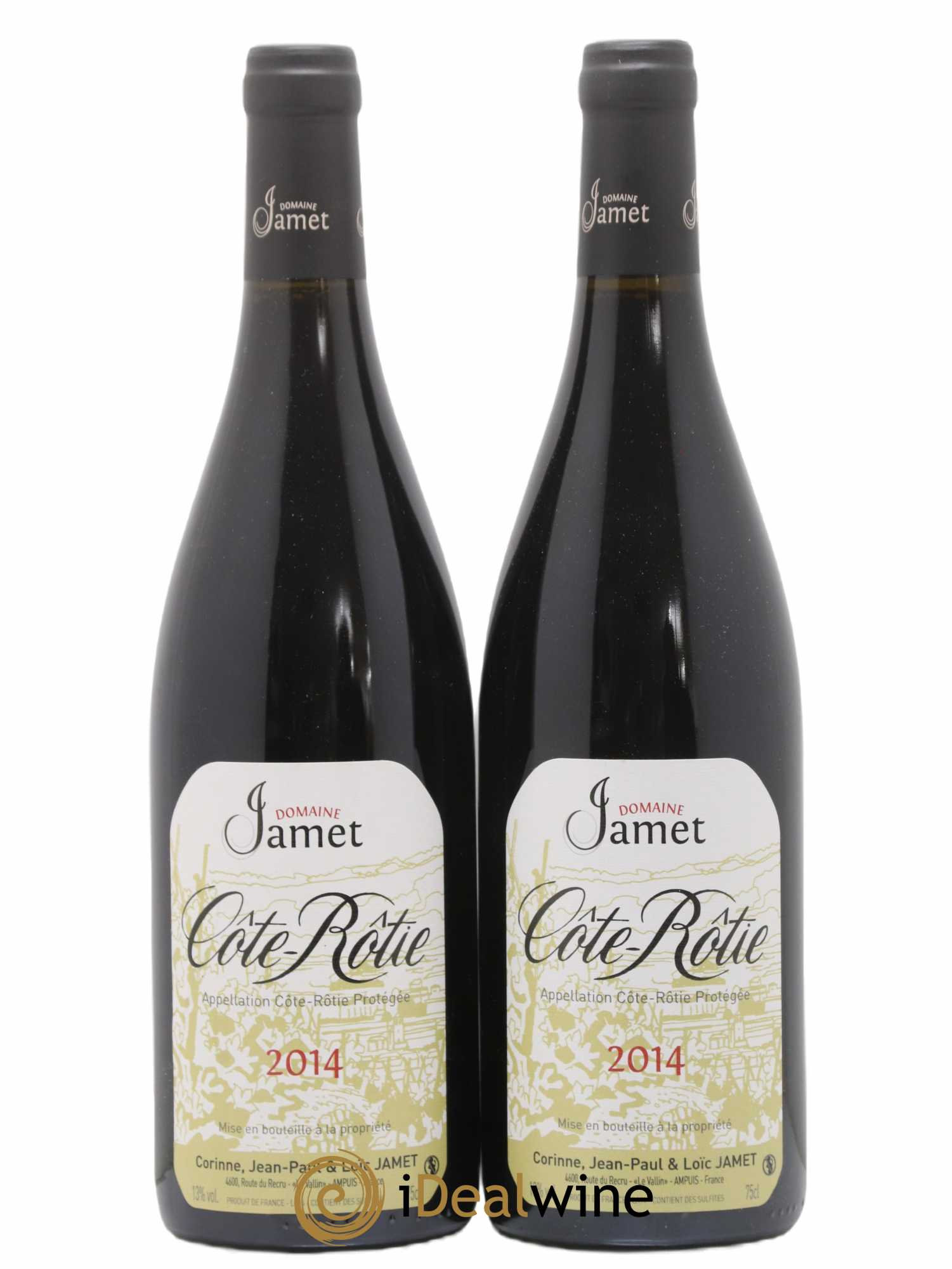 Côte-Rôtie Jamet (Domaine) 2014 - Lot de 2 bouteilles - 0