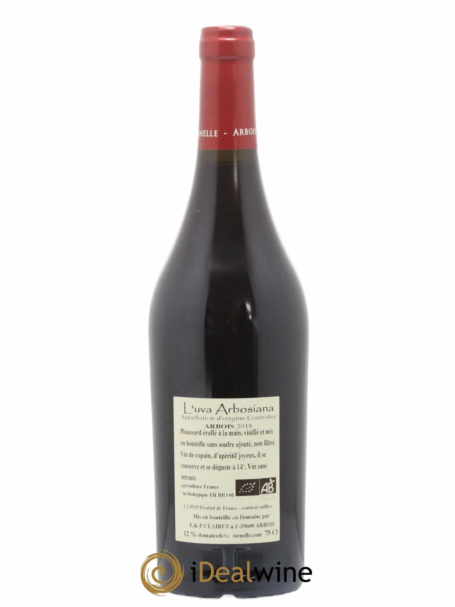 Arbois Uva Arbosiana Domaine La Tournelle 2018 - Posten von 1 Flasche - 1