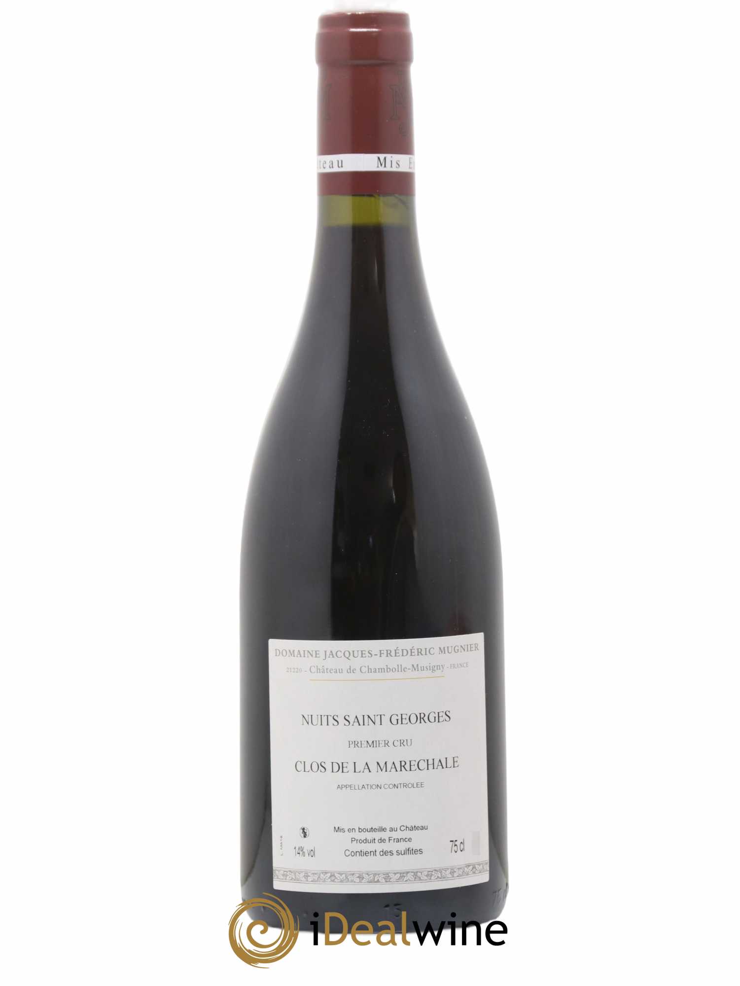 Nuits-Saint-Georges 1er Cru Clos de La Maréchale Jacques-Frédéric Mugnier 2018 - Lot de 1 bouteille - 1