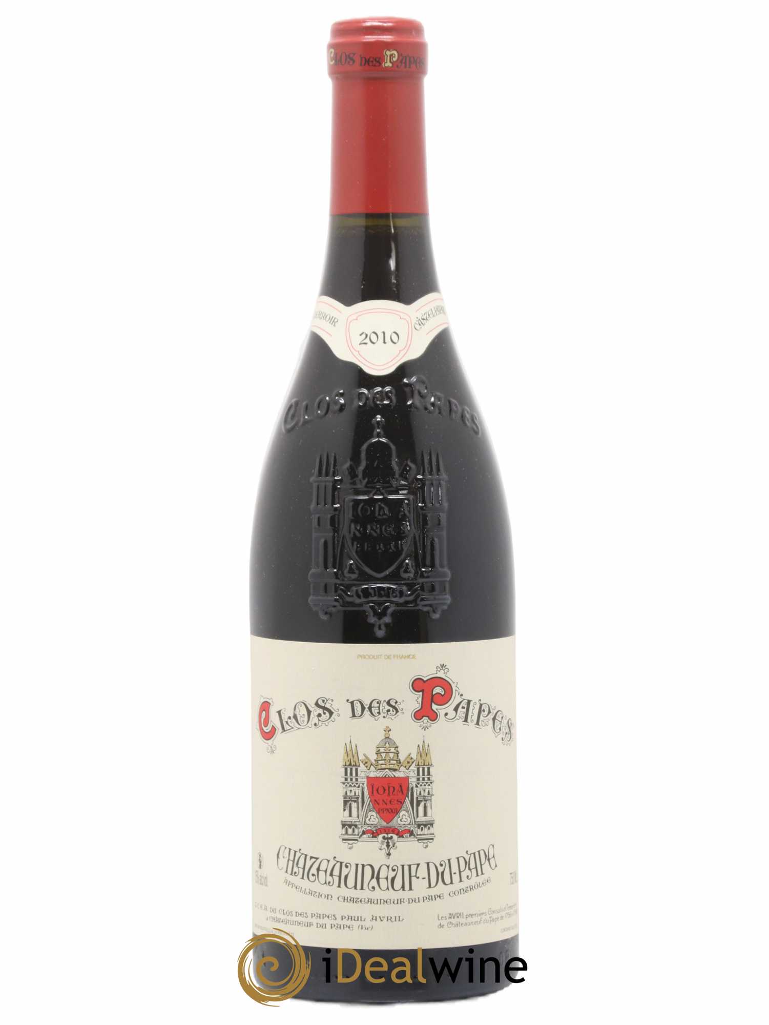 Châteauneuf-du-Pape Clos des Papes - Paul Avril 2010 - Lot de 1 bouteille - 0