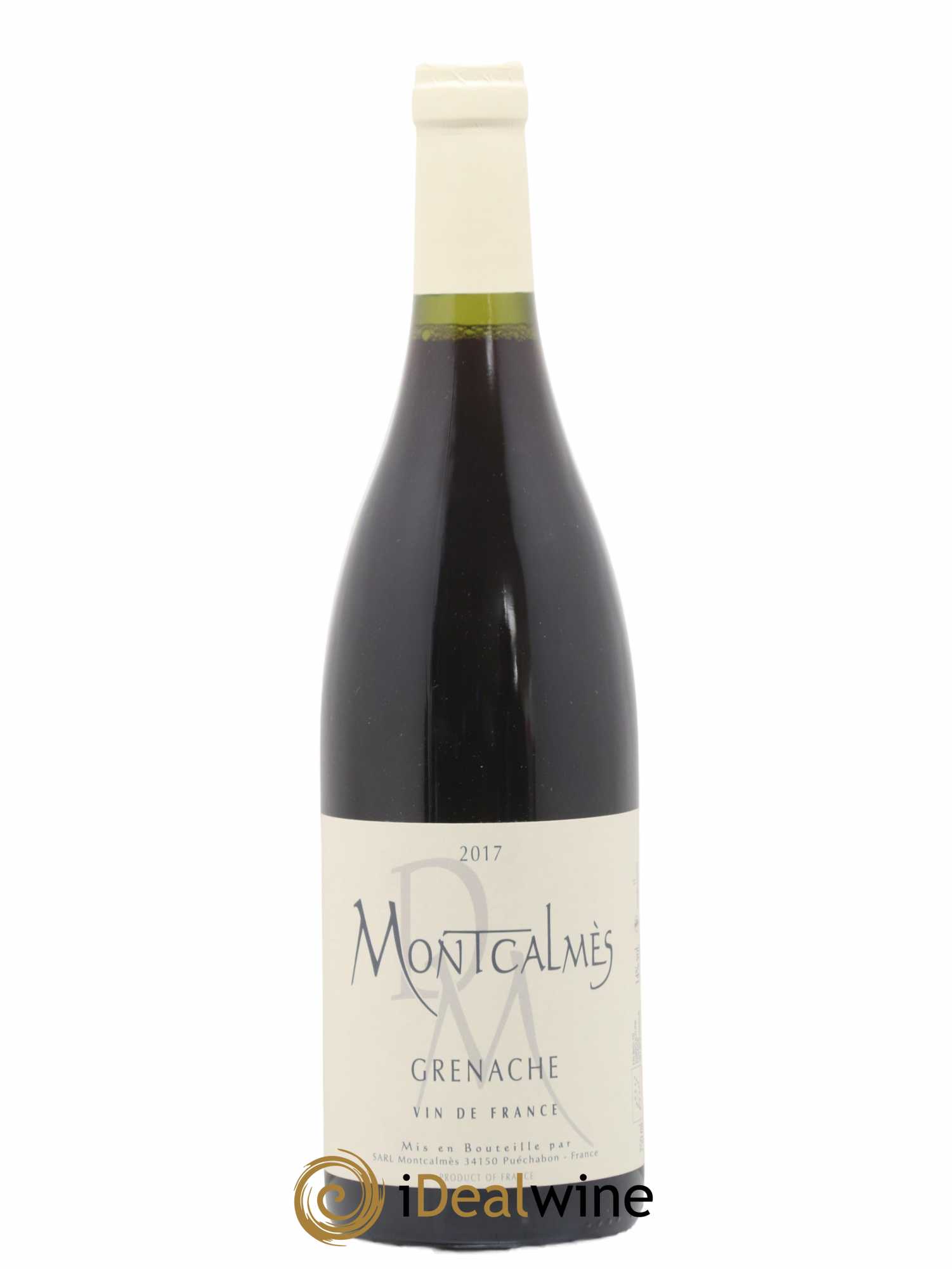 Vin de France Domaine de Montcalmès Grenache Frédéric Pourtalié 2017 - Lot de 1 bouteille - 0