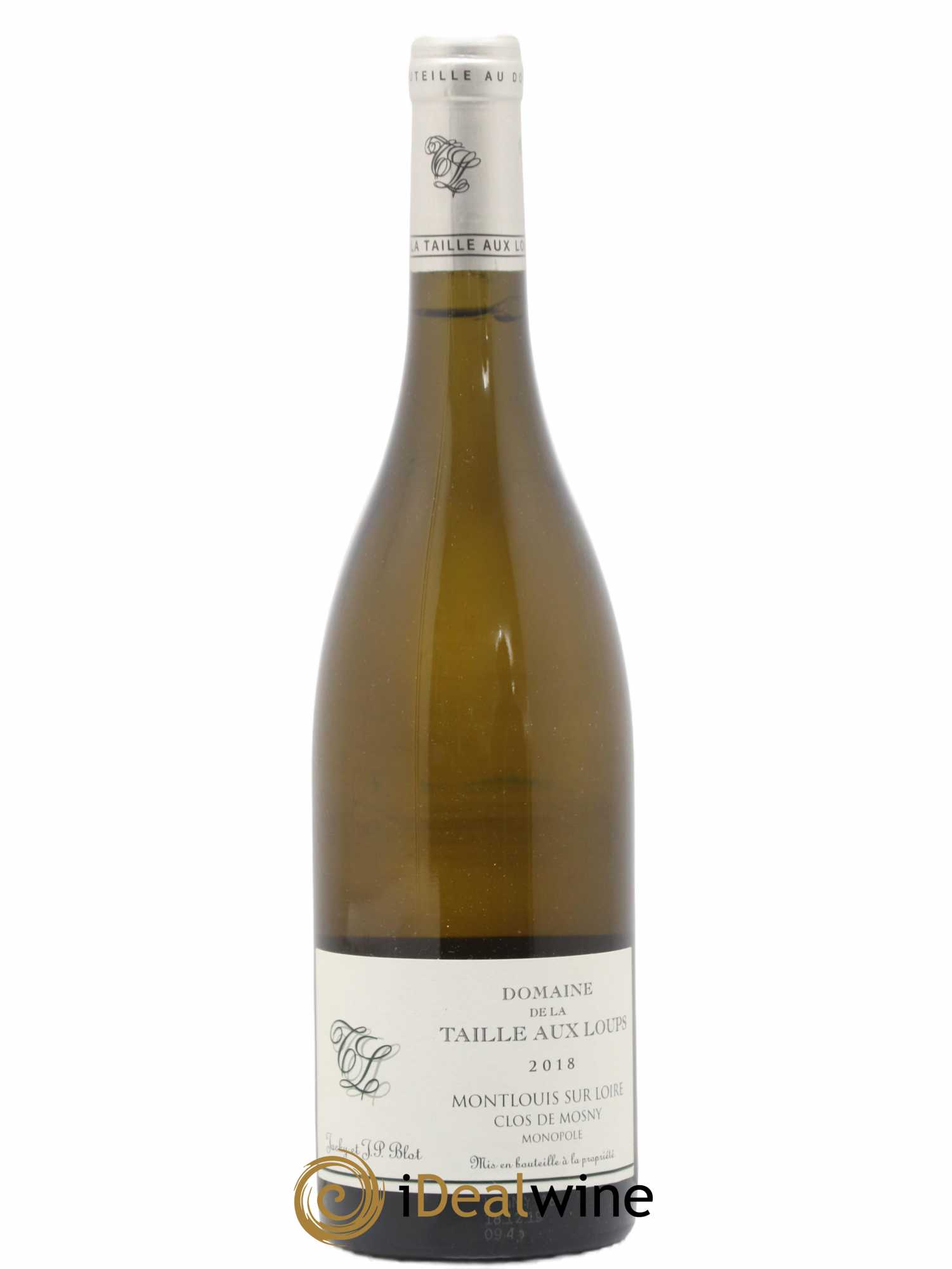 Montlouis-sur-Loire Clos de Mosny La Taille aux Loups - Jacky Blot 2018 - Lot de 1 bouteille - 0