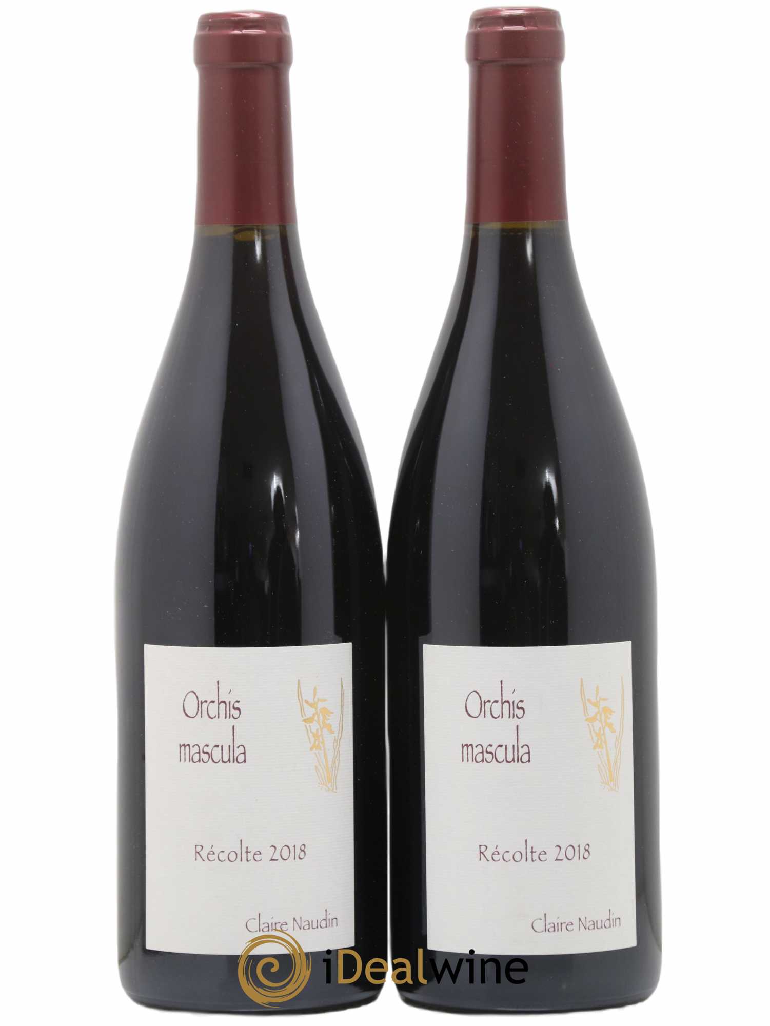 Hautes-Côtes de Beaune Orchis Mascula Naudin-Ferrand (Domaine) 2018 - Lot de 2 bouteilles - 0