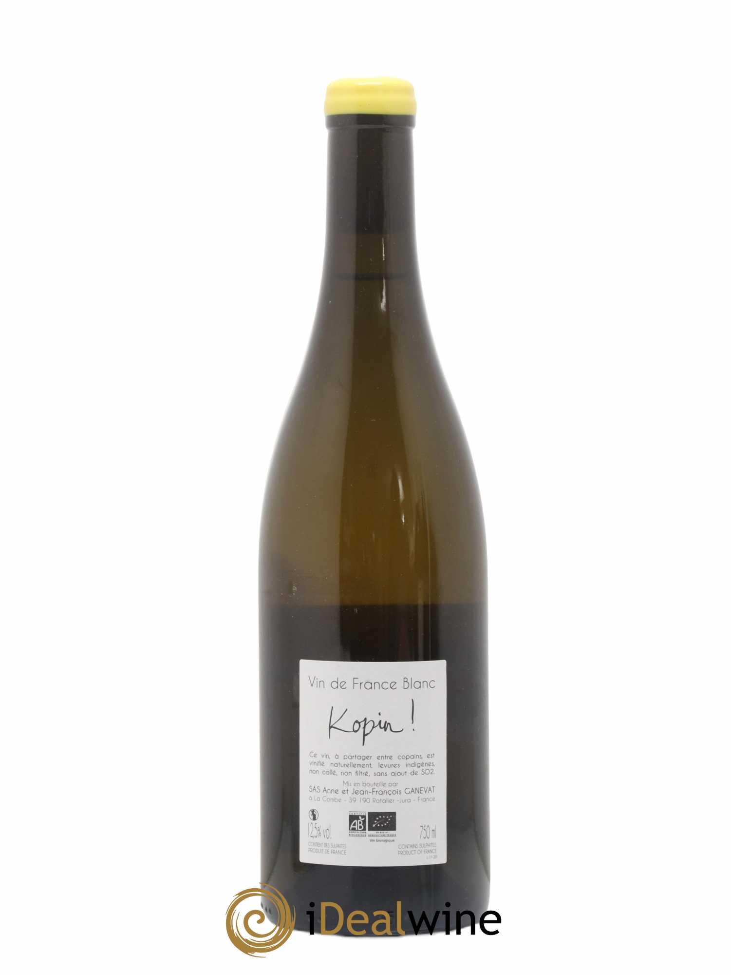 Vin de France Kopin Anne et Jean François Ganevat 2017 - Lot de 1 bouteille - 1