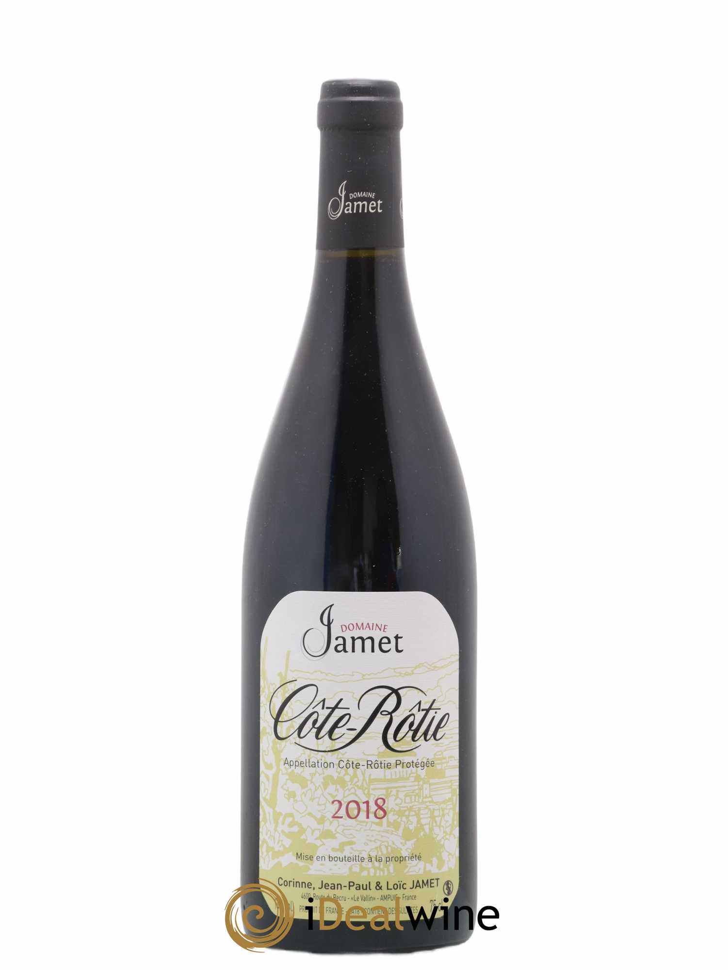 Côte-Rôtie Jamet (Domaine) 2018 - Lot de 1 bouteille - 0
