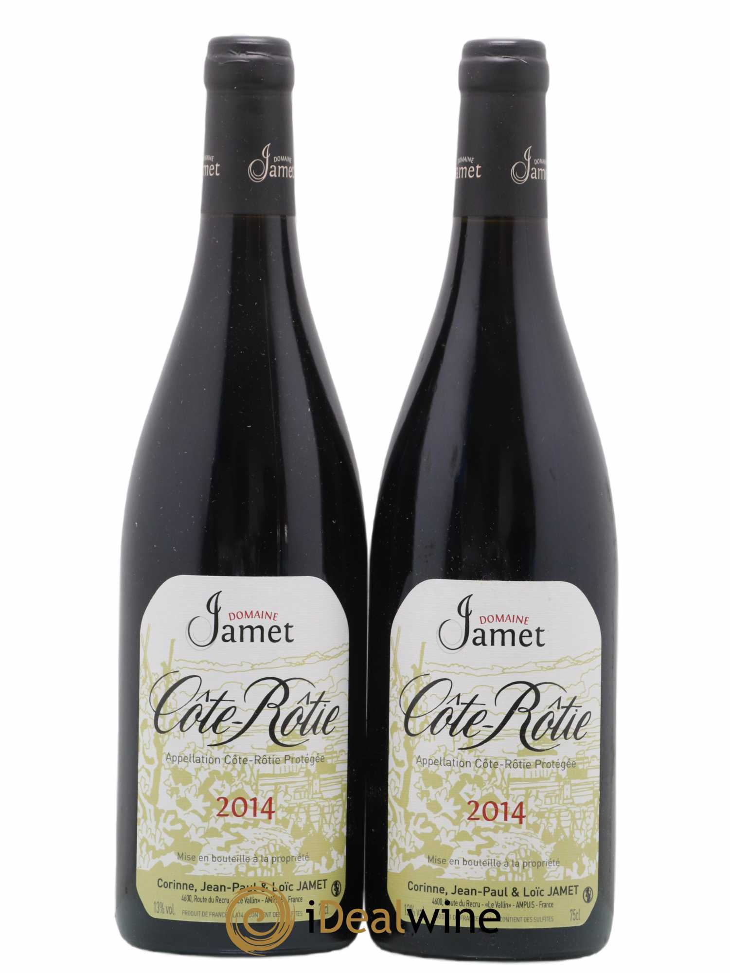 Côte-Rôtie Jamet (Domaine) 2014 - Lot de 2 bouteilles - 0