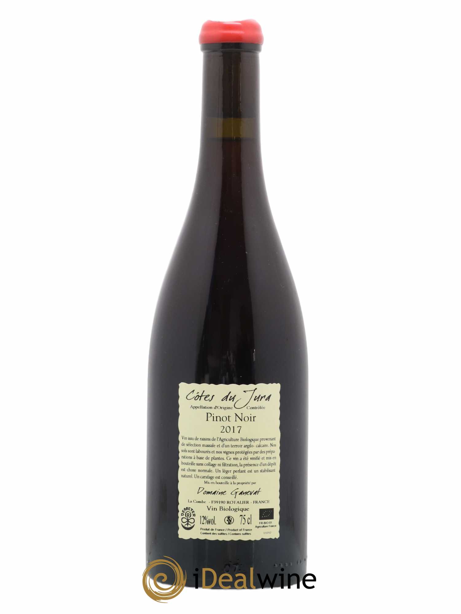 Côtes du Jura Cuvée Julien Jean-François Ganevat (Domaine)  2017 - Lot of 1 bottle - 1