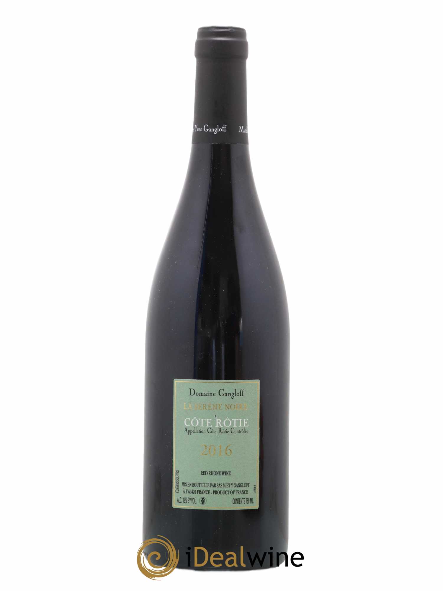Côte-Rôtie La Sereine Noire Gangloff (Domaine) 2016 - Lot de 1 bouteille - 1