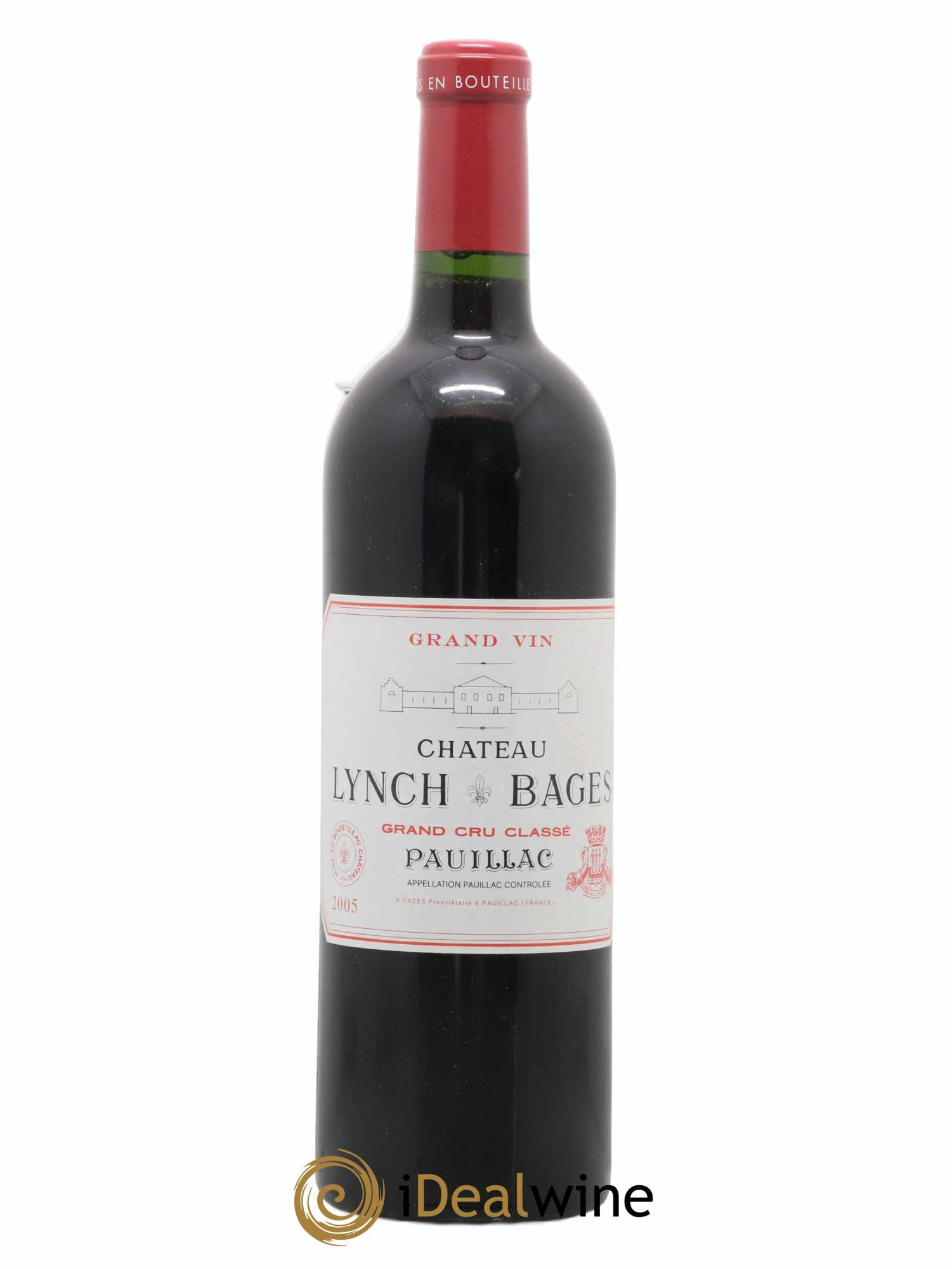 Château Lynch Bages 5ème Grand Cru Classé 2005 - Lot de 1 bouteille - 0