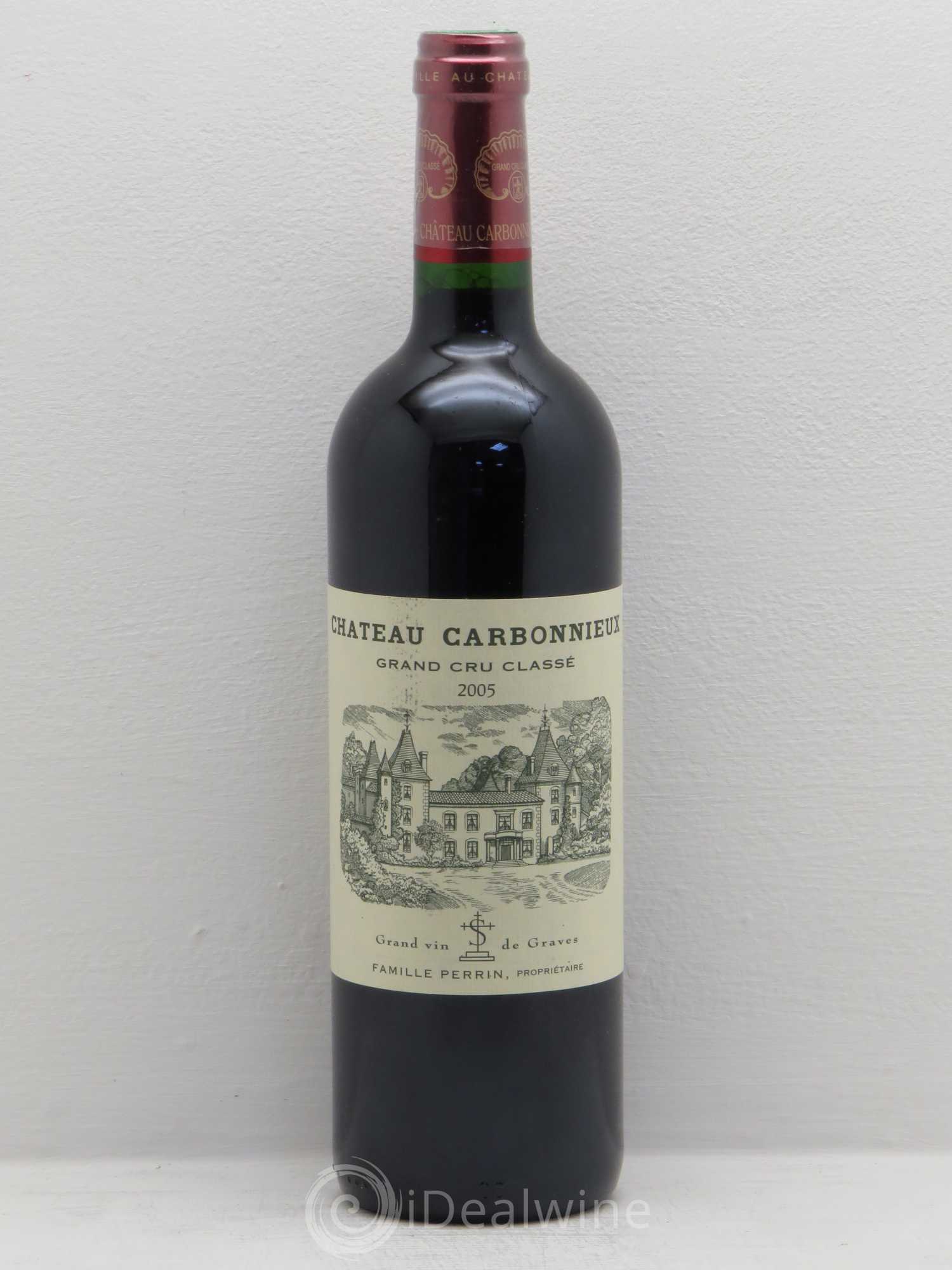 Château Carbonnieux Cru Classé de Graves 2005 - Lot de 1 bouteille - 0