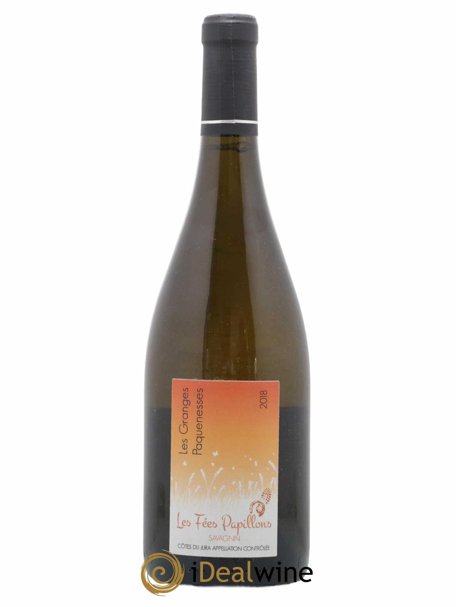 Côtes du Jura Savagnin Les Fées Papillon Les Granges Paquenesses 2018 - Lot de 1 bouteille - 0