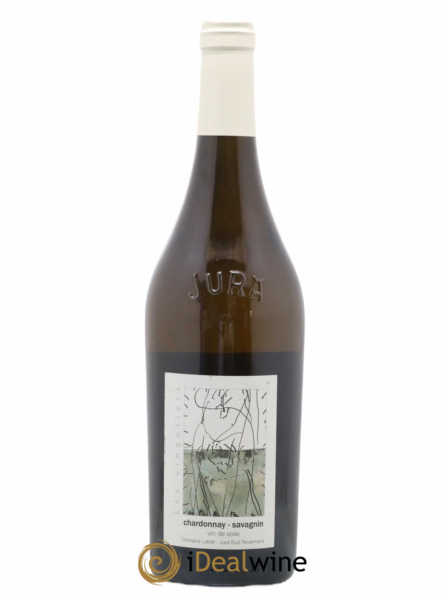 Côtes du Jura Vin de Voile Chardonnay-Savagnin cuvée de garde Romain - Julien - Charline Labet 2016 - Lot de 1 bouteille - 0
