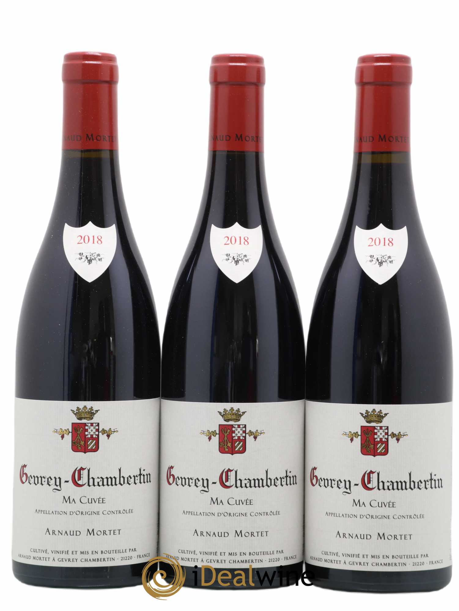Gevrey-Chambertin Ma Cuvée Arnaud Mortet 2018 - Lot de 3 bouteilles - 0