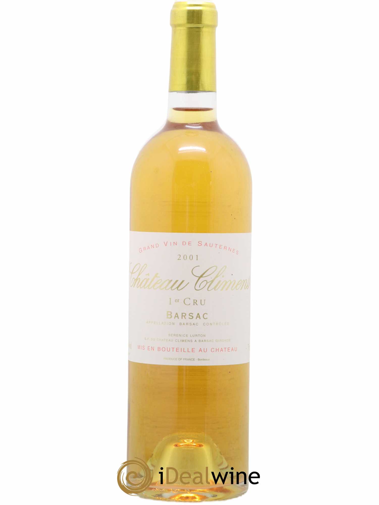 Château Climens 1er Grand Cru Classé 2001 - Lotto di 1 bottiglia - 0