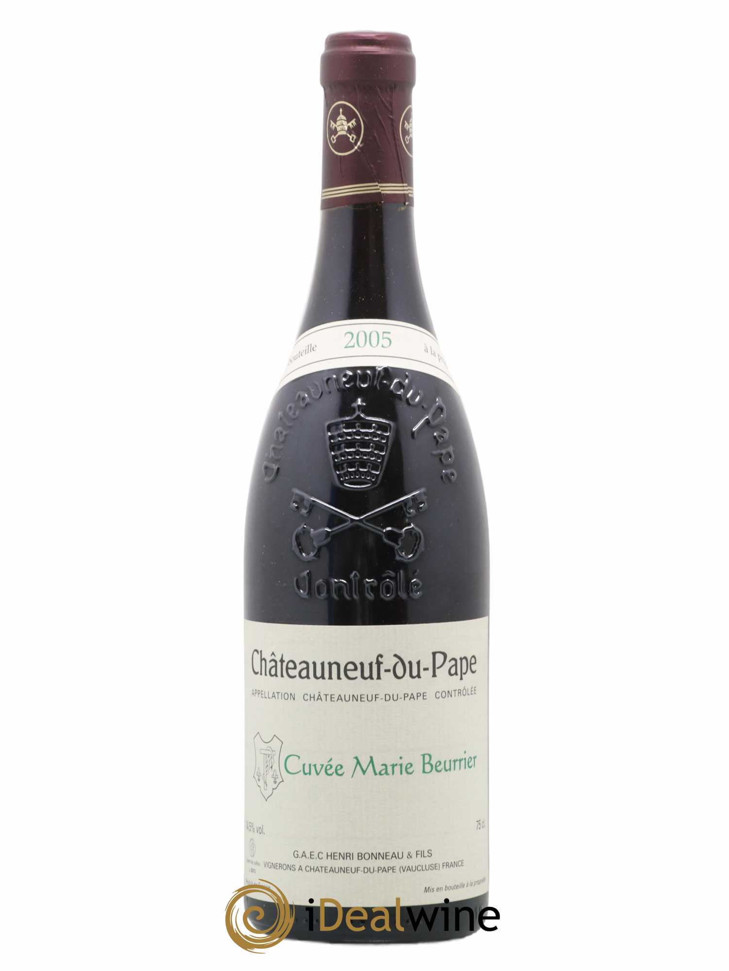 Châteauneuf-du-Pape Marie Beurrier Henri Bonneau & Fils 2005 - Lot of 1 bottle - 0