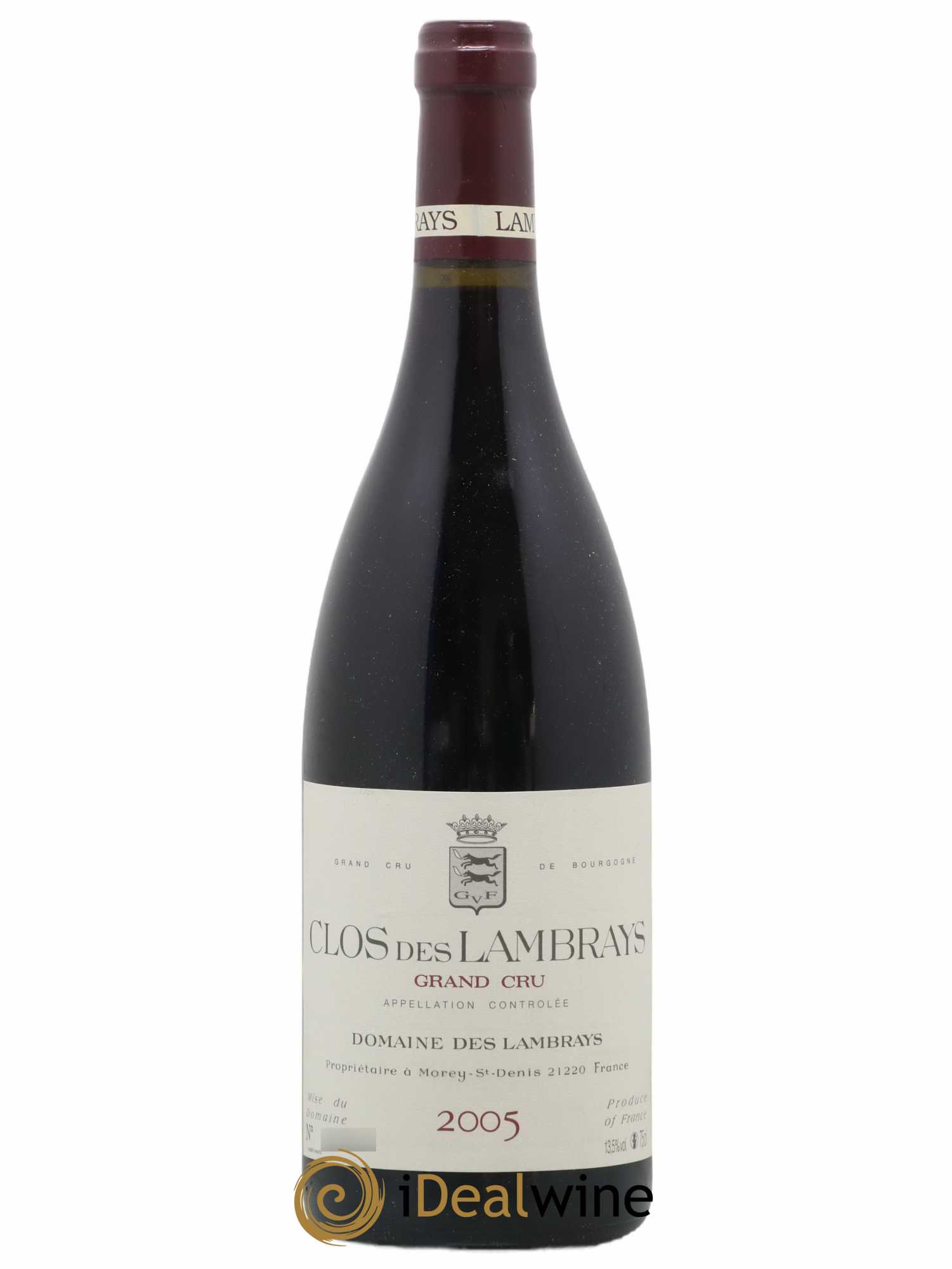 Clos des Lambrays Grand Cru Domaine des Lambrays 2005 - Lot de 1 bouteille - 0
