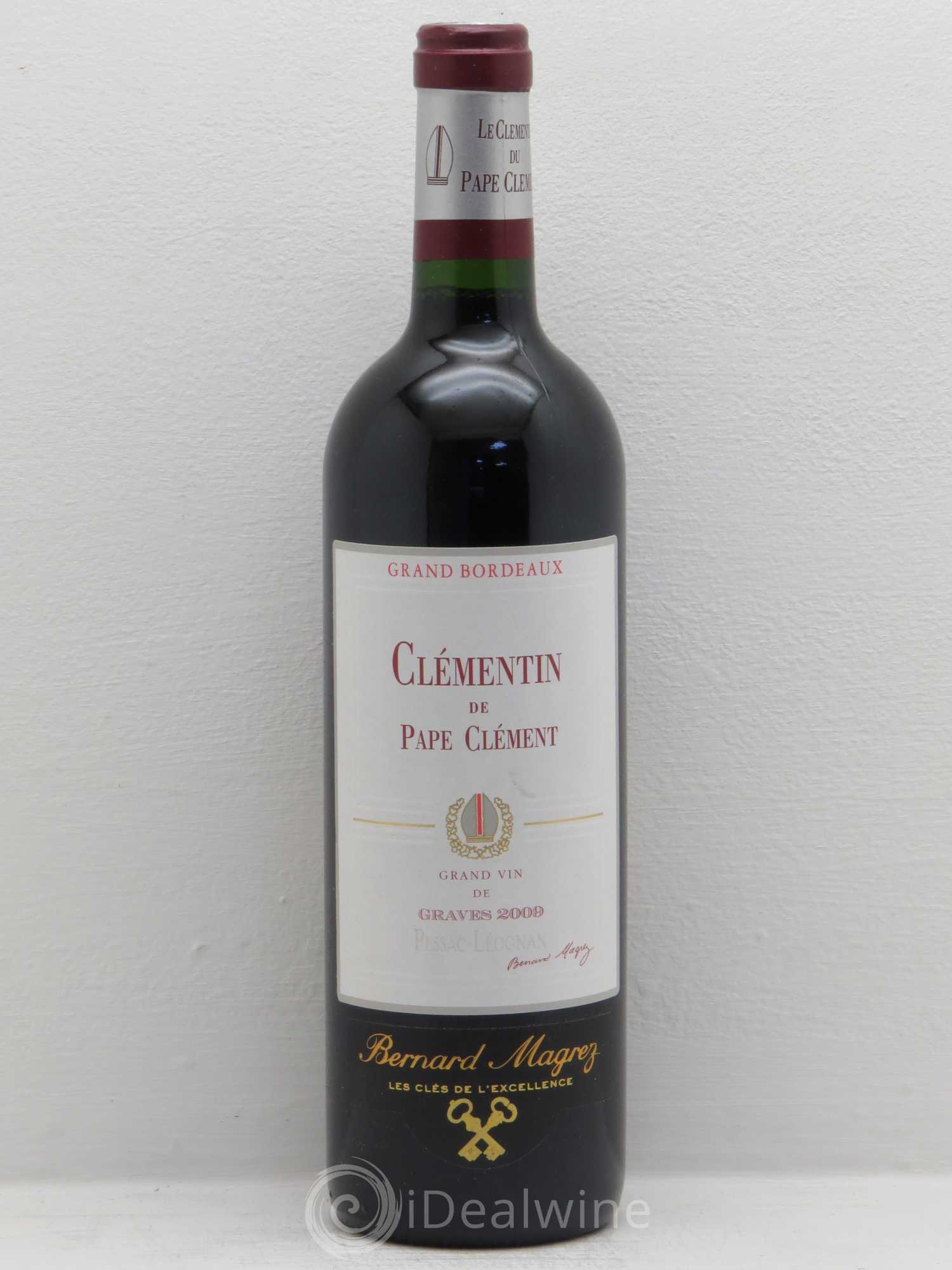 Le Clémentin de Pape Clément Second Vin 2009 - Lot de 6 bouteilles - 0