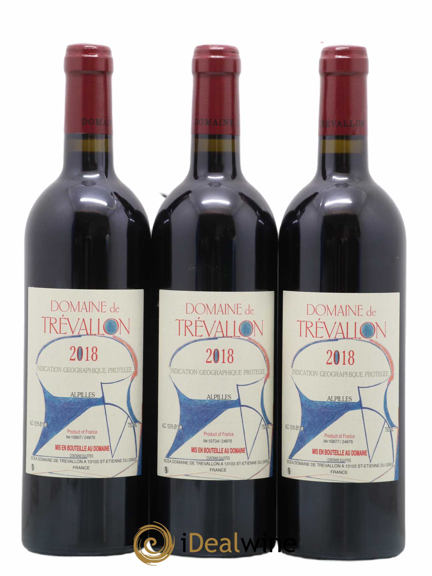 Alpilles Trévallon (Domaine de) Eloi Dürrbach  2018 - Lotto di 6 bottiglie - 2
