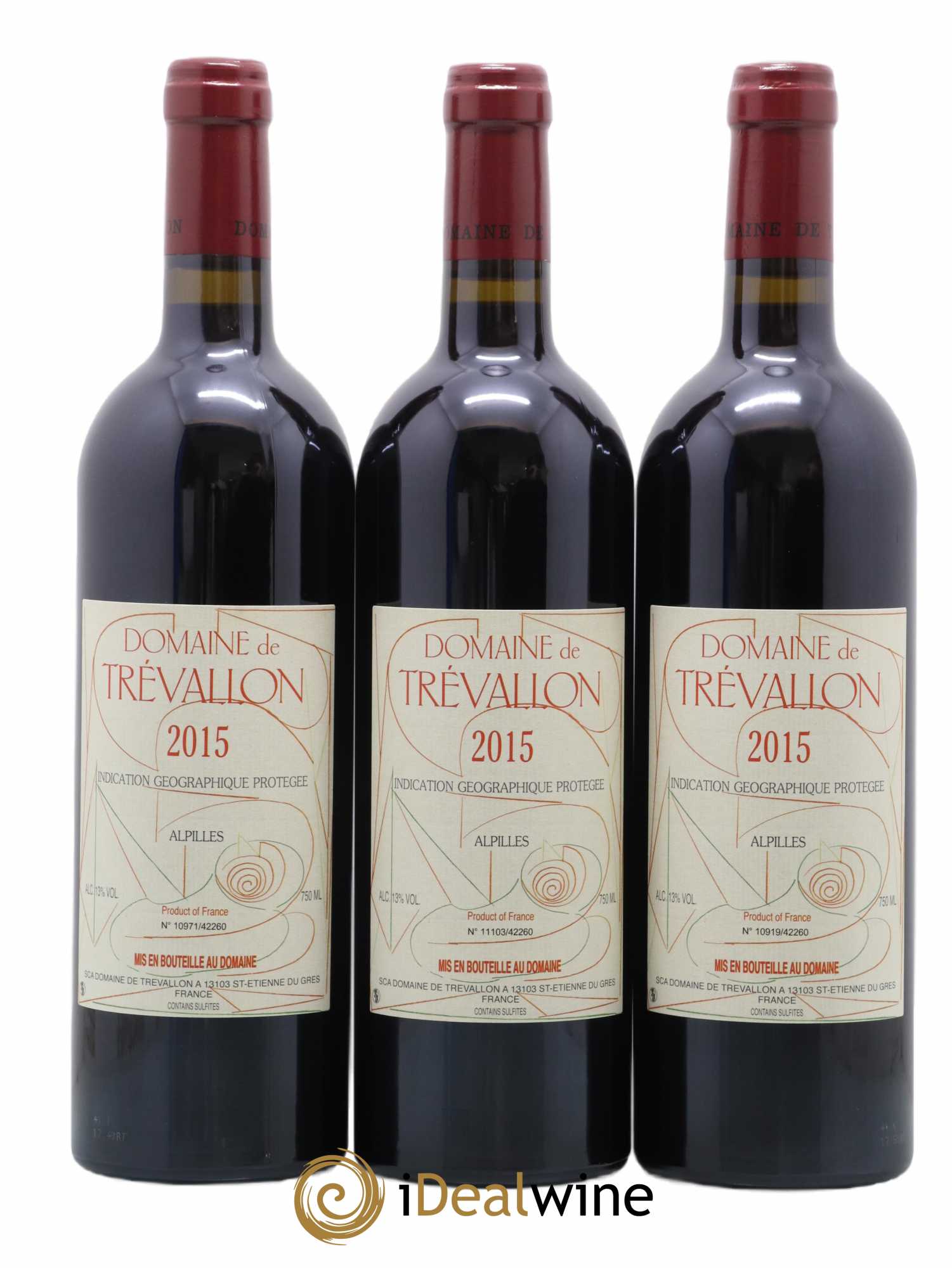 Alpilles Trévallon (Domaine de) Eloi Dürrbach 2015 - Lot de 12 bouteilles - 4
