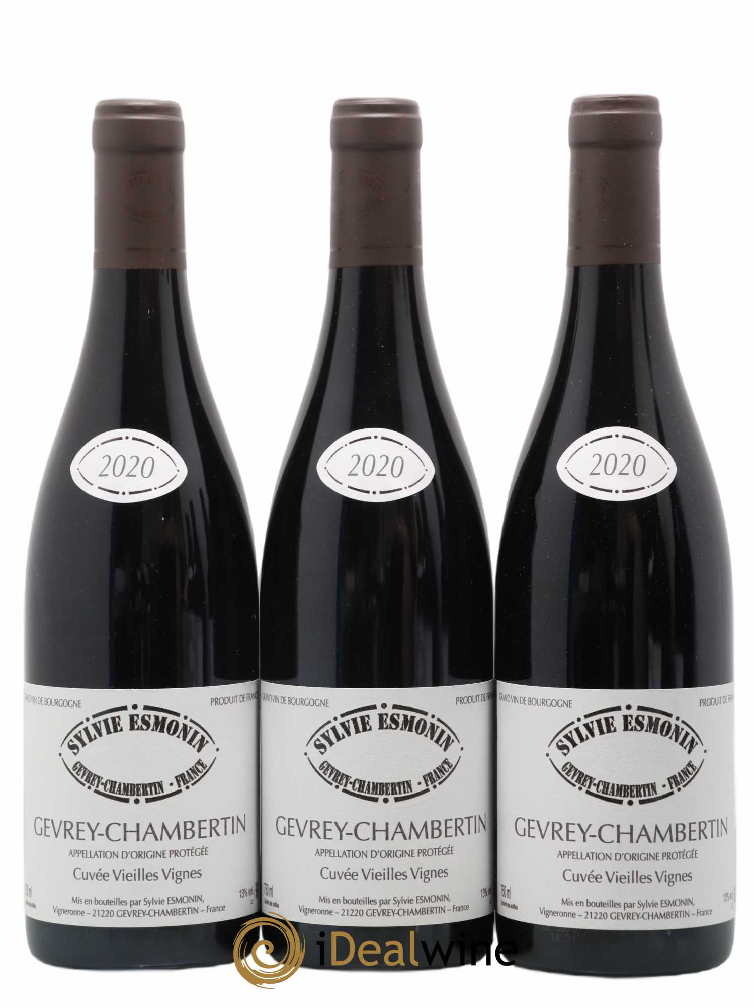 Gevrey-Chambertin Vieilles Vignes Sylvie Esmonin 2020 - Lot de 6 bouteilles - 1