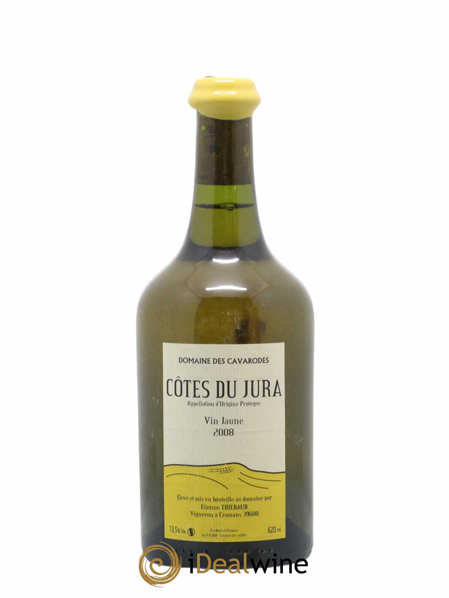 Côtes du Jura Vin Jaune Cavarodes (Domaine des) - Etienne Thiébaud 2008 - Lot de 1 bouteille - 0