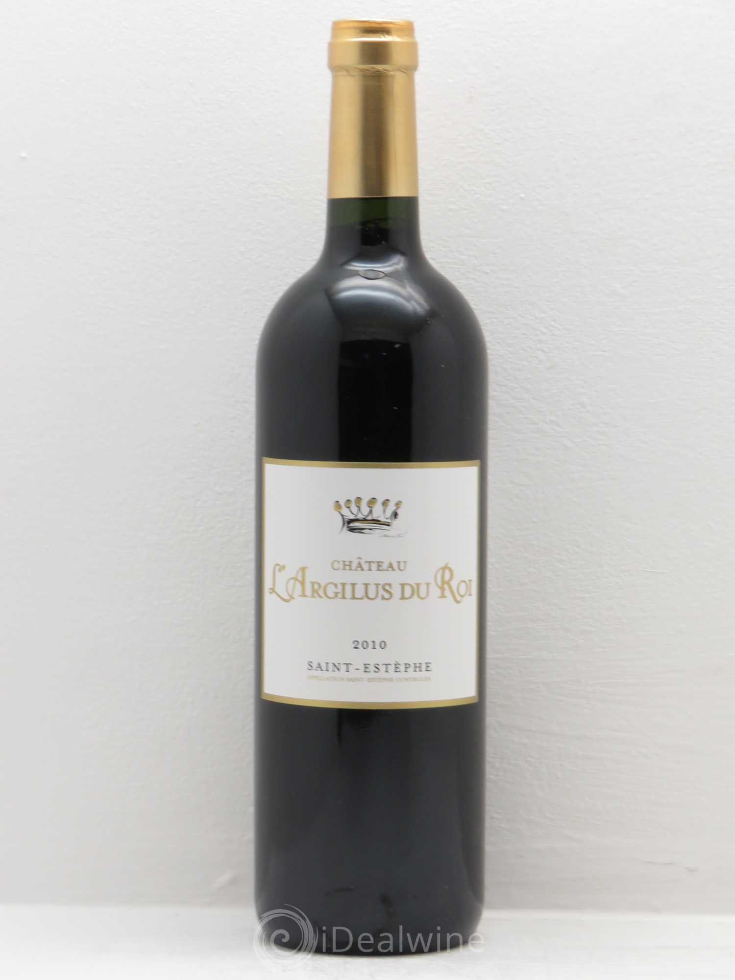 Château Saint-Estèphe L Argilus du roi saint estèphe 2010 - Posten von 6 Flaschen - 0