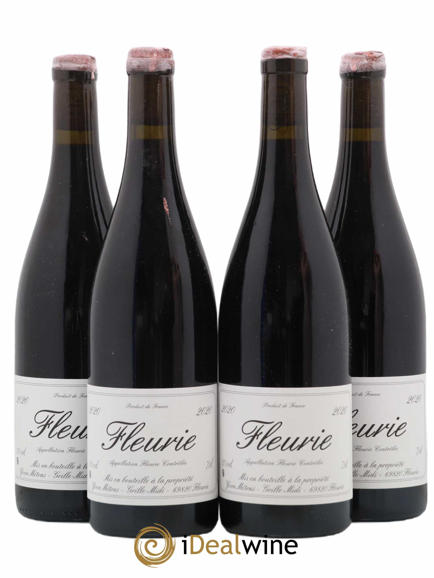 Fleurie Yvon Métras 2020 - Lot de 4 bouteilles - 0