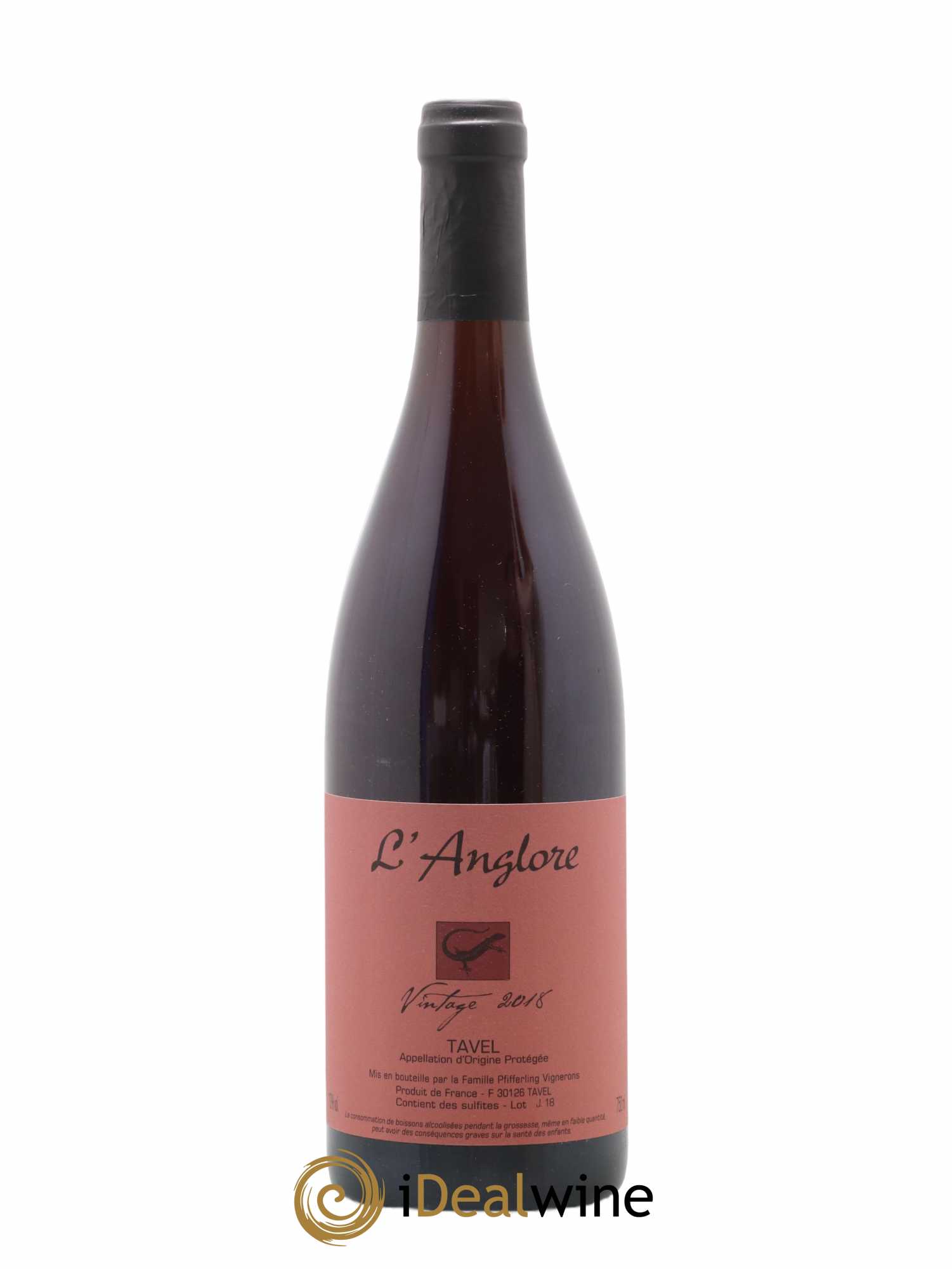 Tavel Vintage L'Anglore 2018 - Lot de 1 bouteille - 0