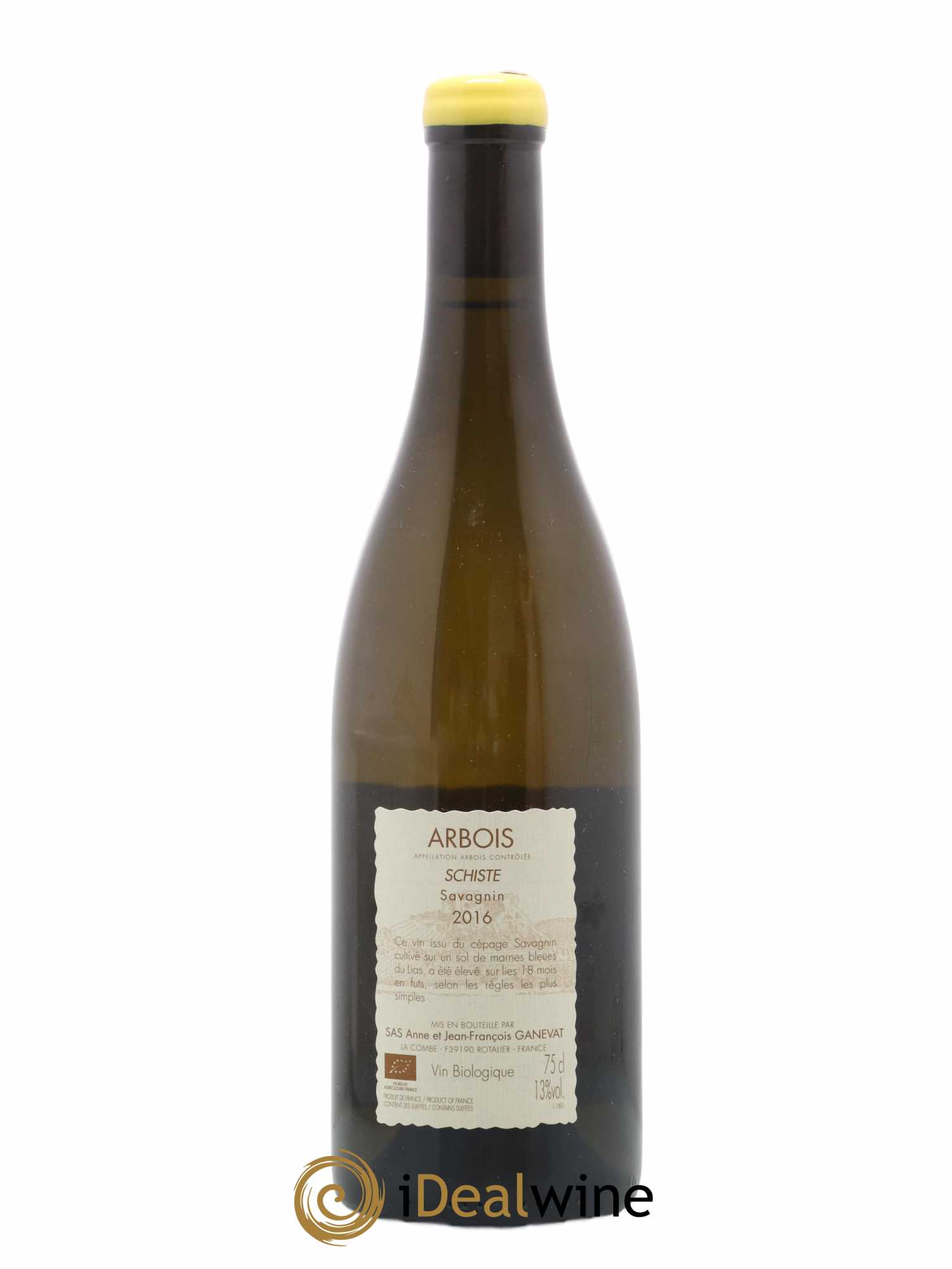 Arbois Savagnin Schiste Anne et Jean François Ganevat  2016 - Lot de 1 bouteille - 1