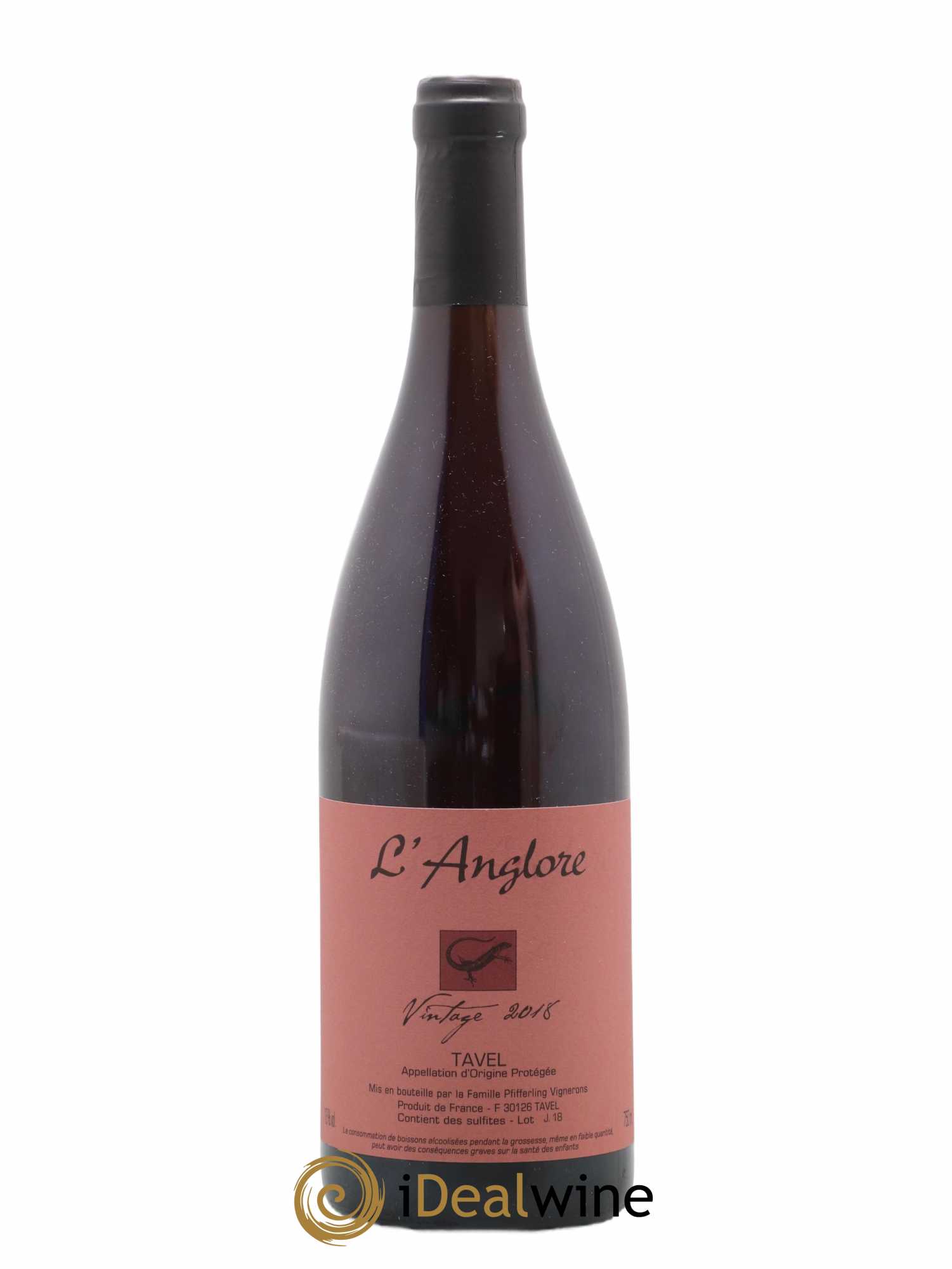 Tavel Vintage L'Anglore 2018 - Lot de 1 bouteille - 0