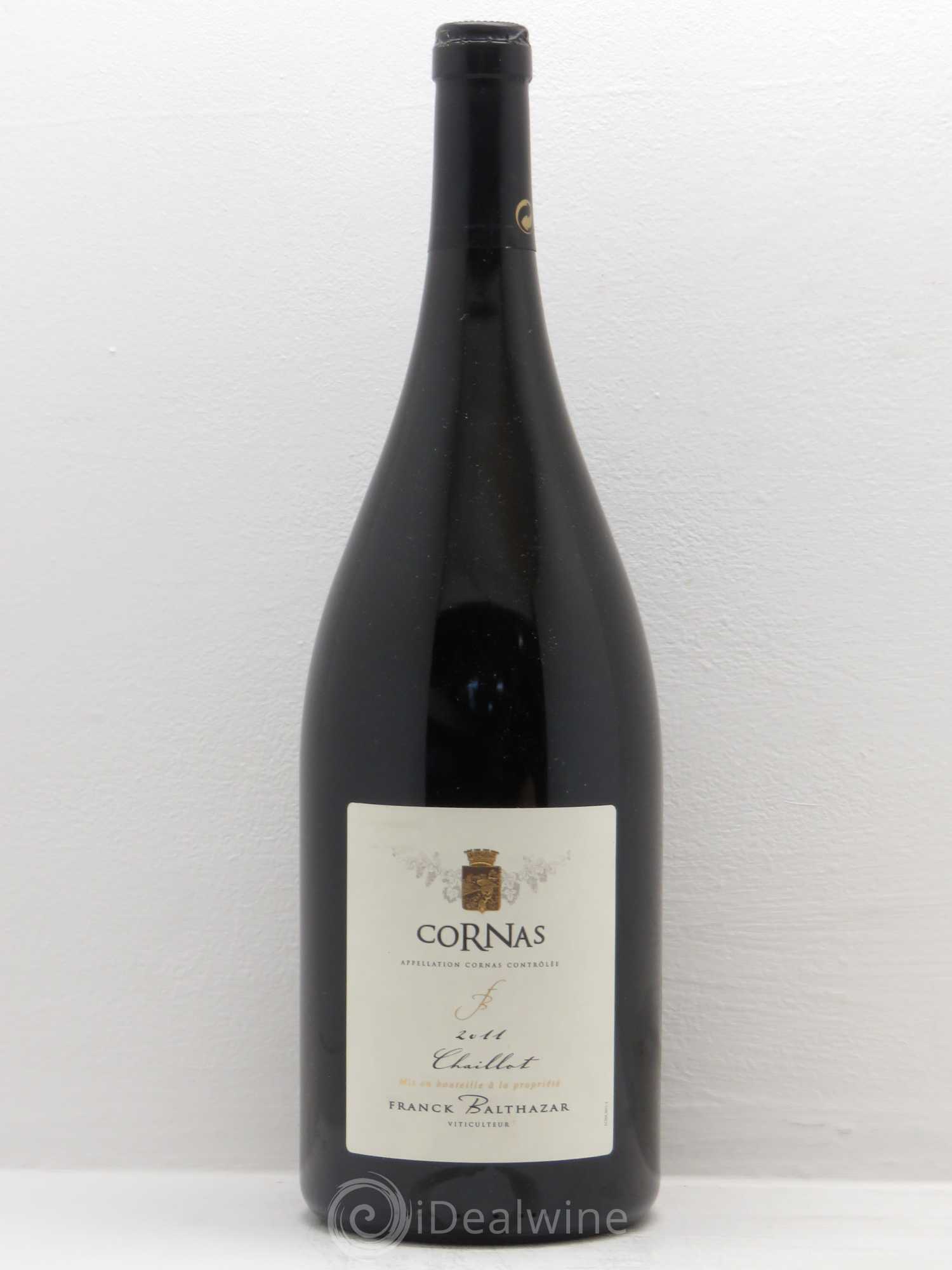 Cornas Chaillots Franck Balthazar 2011 - Posten von 1 Magnum - 0