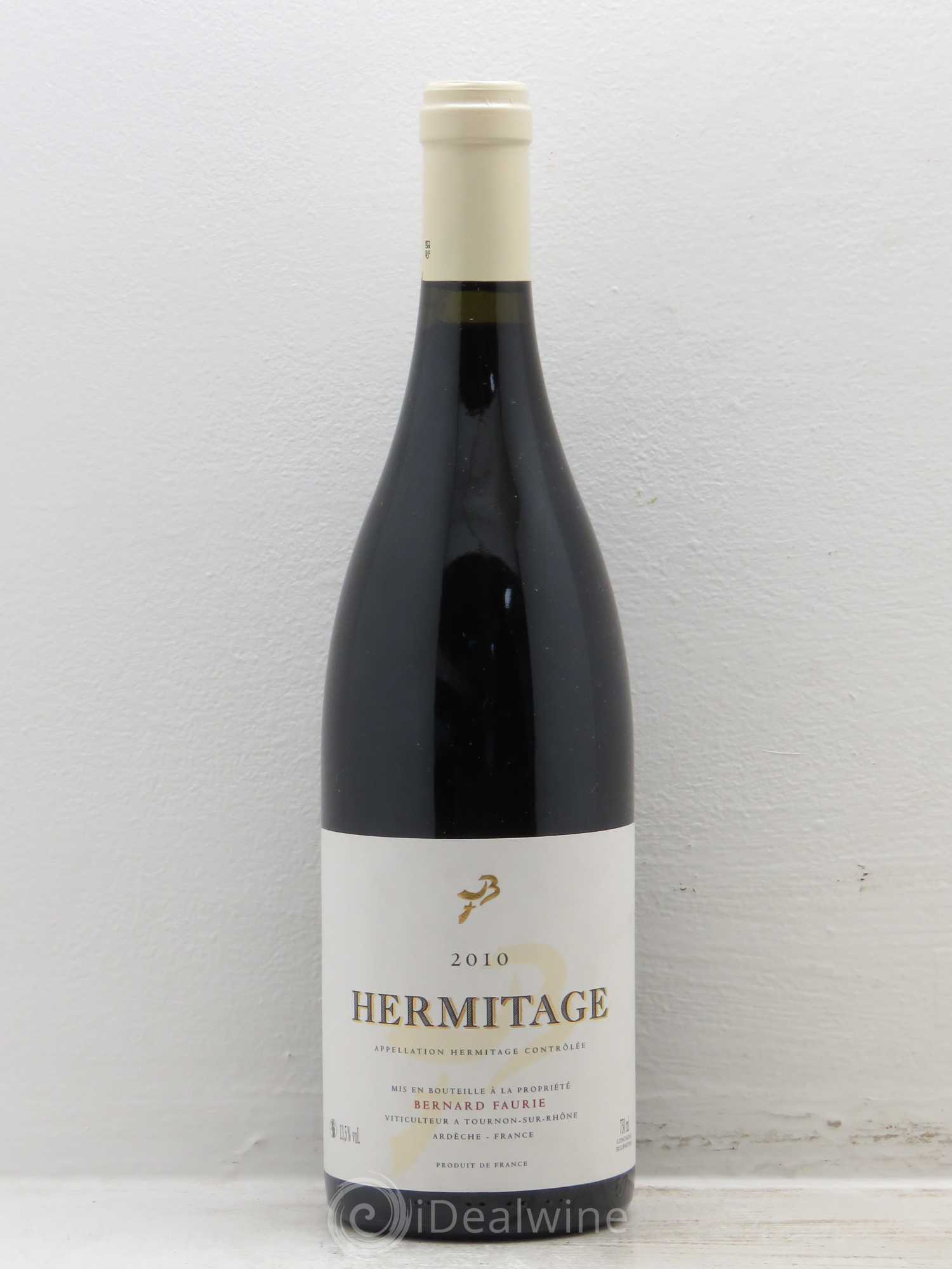 Hermitage Greffieux Bessards 2010 - Lot de 1 bouteille - 0