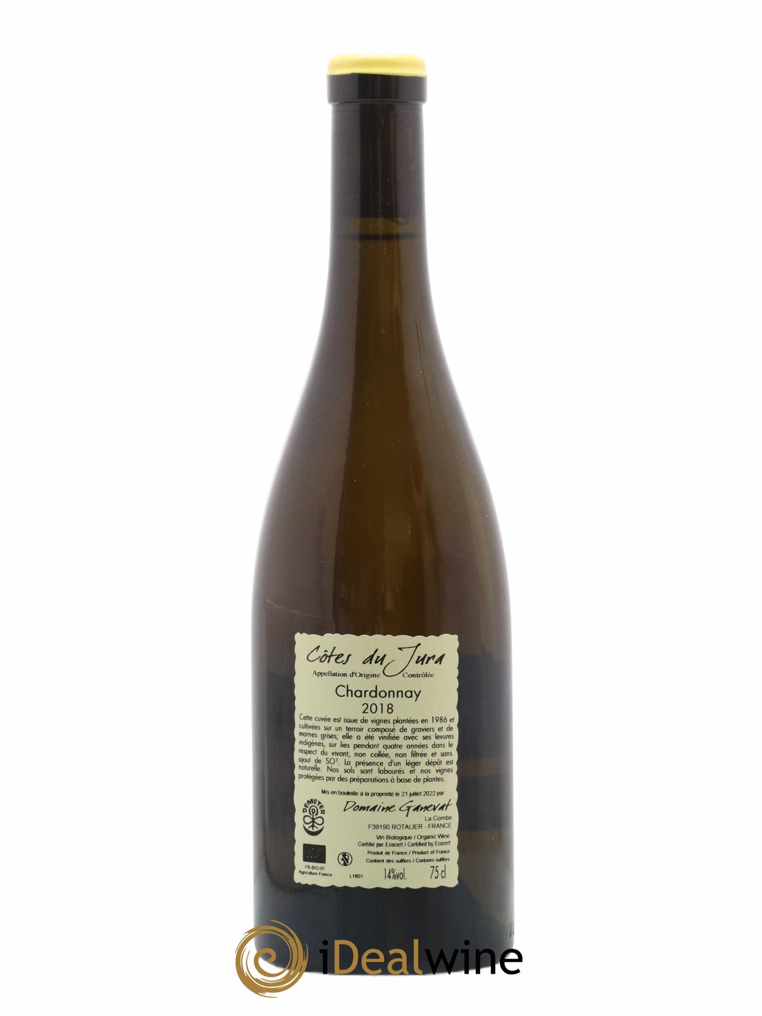 Côtes du Jura Cuvée Florine Jean-François Ganevat (Domaine) 2018 - Lot de 1 bouteille - 1