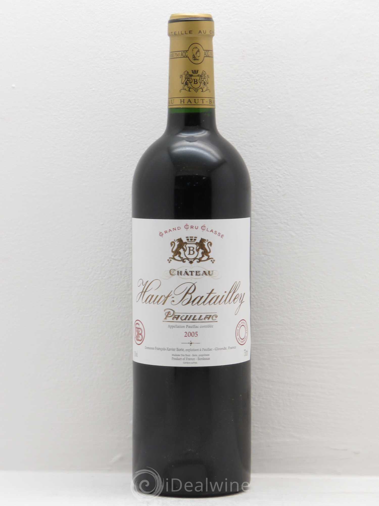Château Haut Batailley 5ème Grand Cru Classé 2005 - Lot de 6 bouteilles - 0