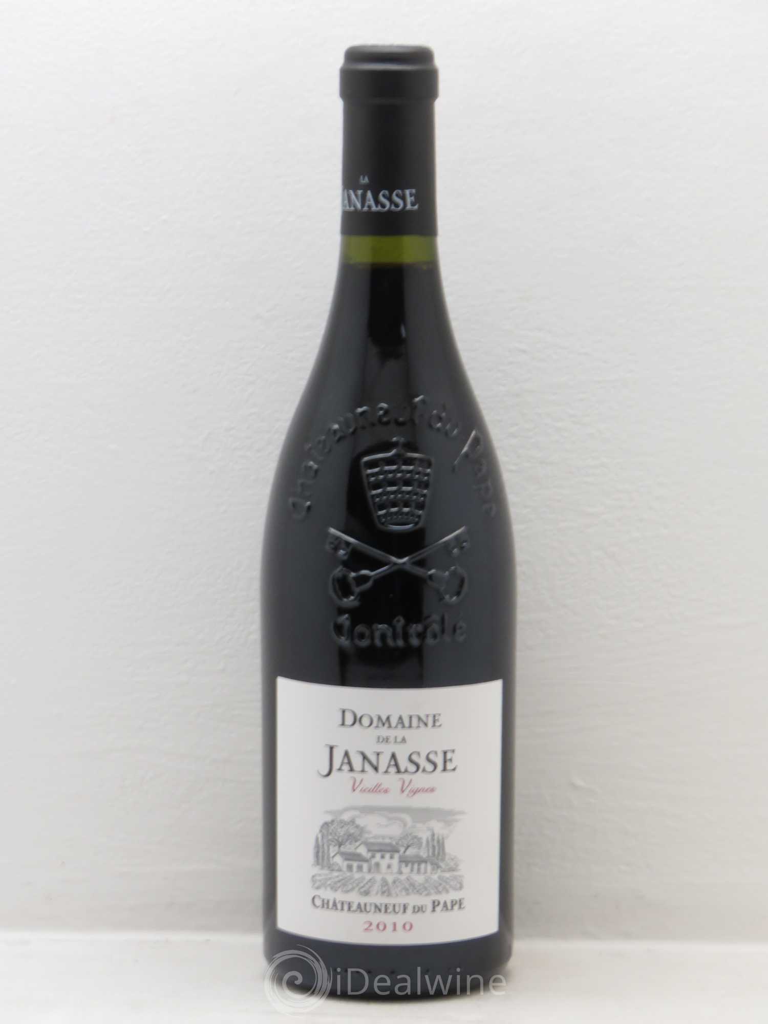 Châteauneuf-du-Pape Cuvée Vieilles Vignes La Janasse (Domaine de) 2010 - Lot de 6 bouteilles - 0