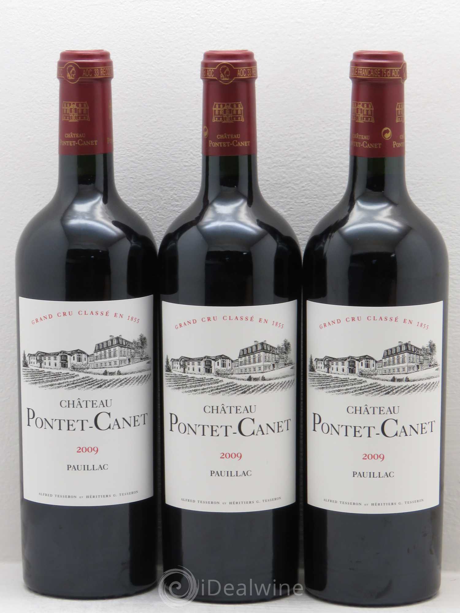 Château Pontet Canet 5ème Grand Cru Classé 2009 - Lot de 6 bouteilles - 2