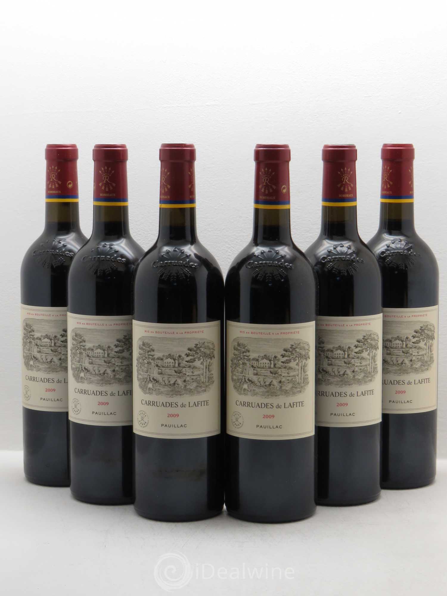 Carruades de Lafite Rothschild Second Vin 2009 - Lot de 6 bouteilles - 0