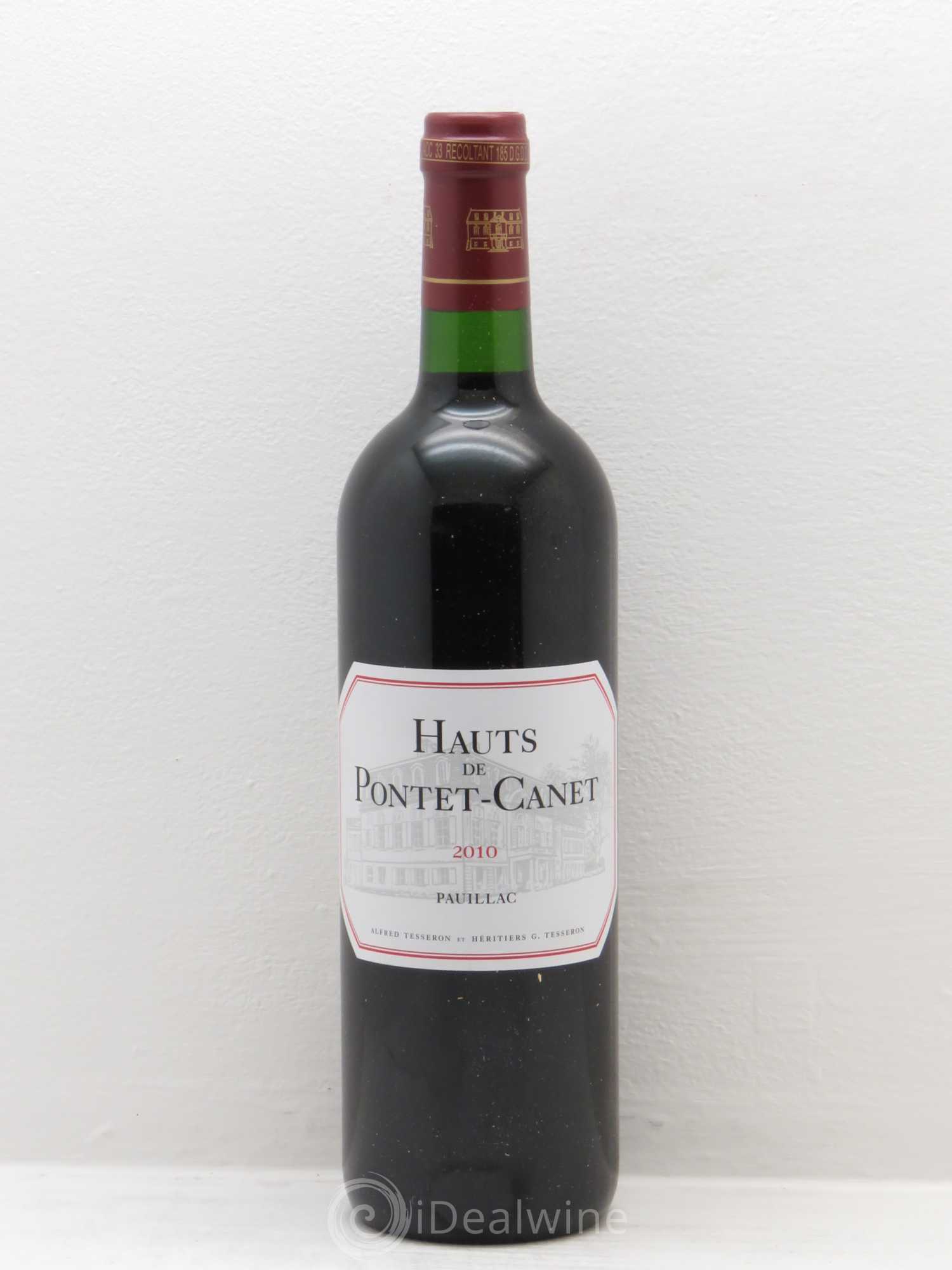 Les Hauts de Pontet-Canet Second Vin 2010 - Lot de 6 bouteilles - 0