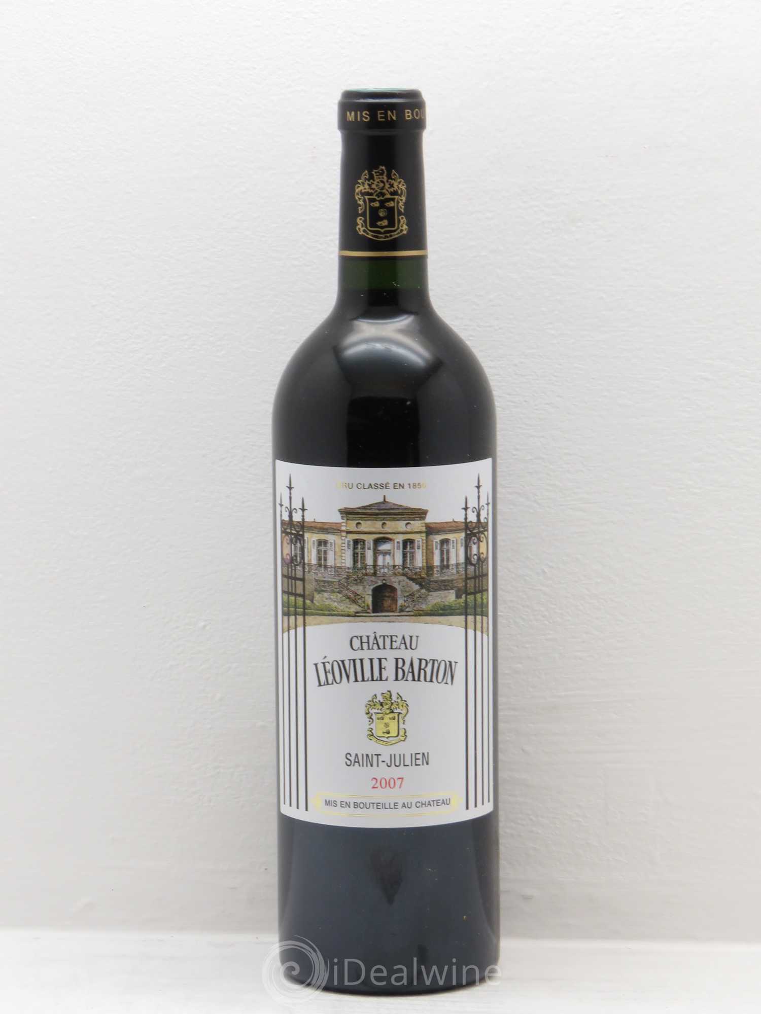 Château Léoville Barton 2ème Grand Cru Classé 2007 - Lot de 6 bouteilles - 0