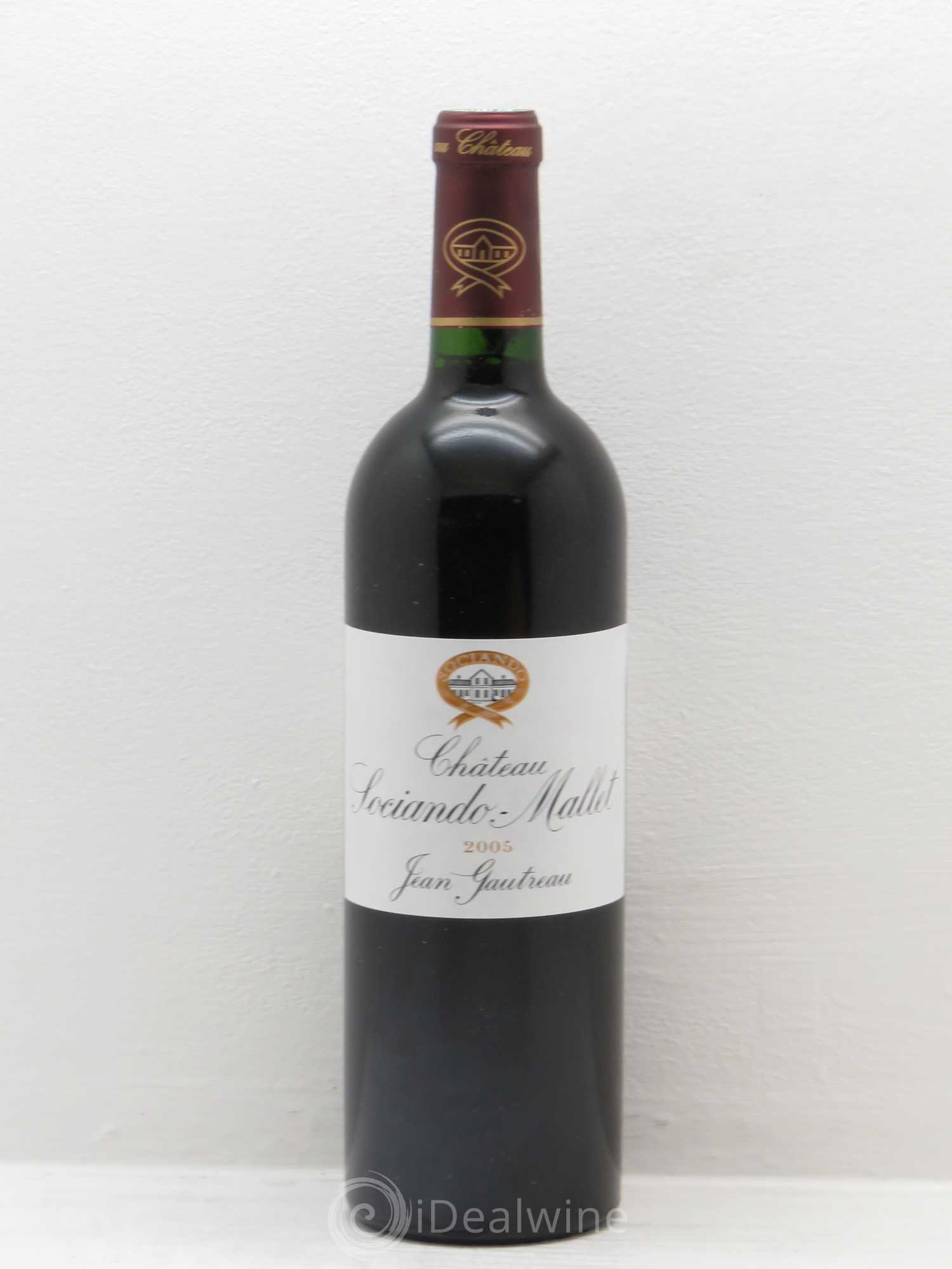 Château Sociando Mallet 2005 - Lot de 6 bouteilles - 0