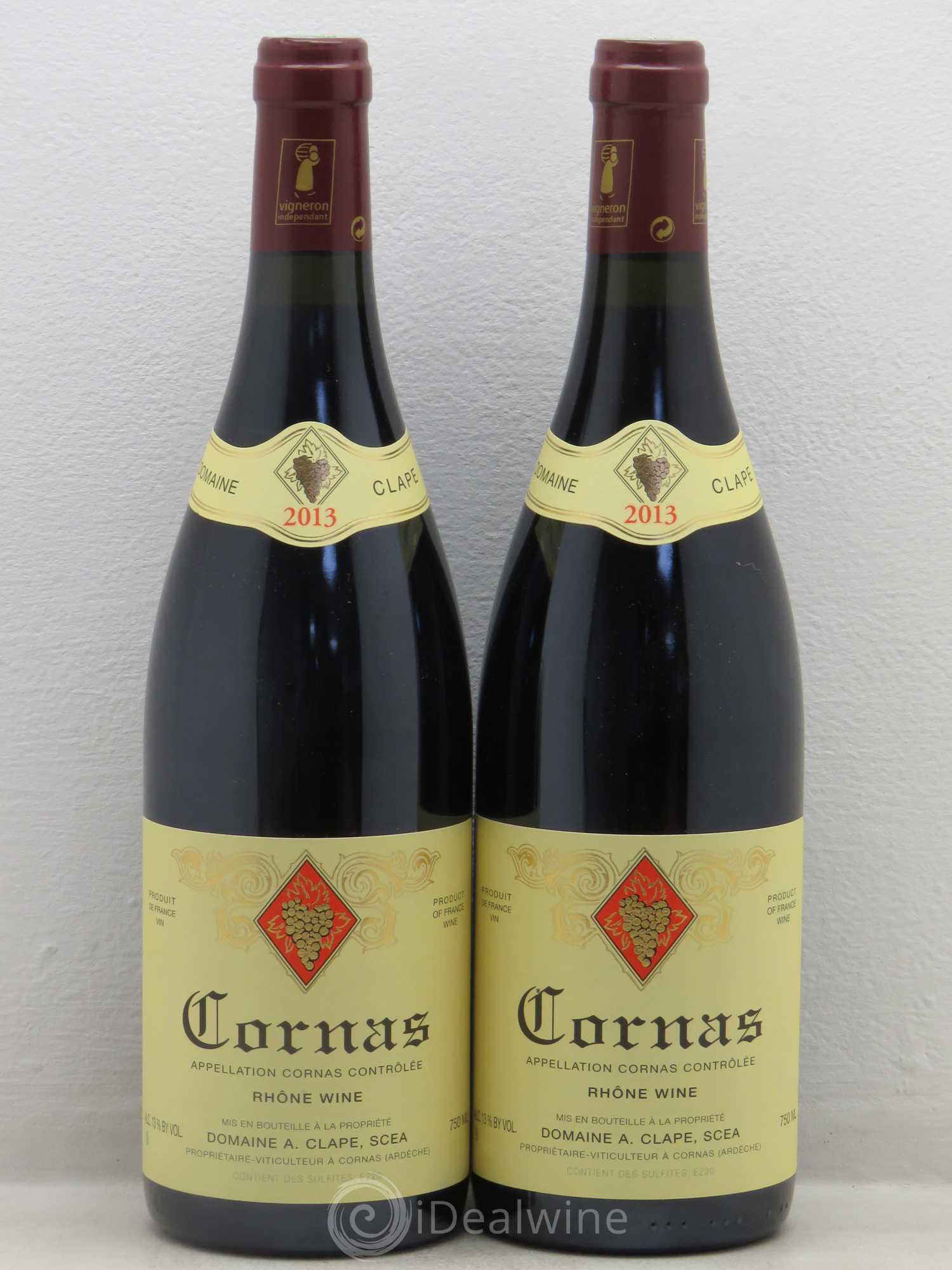 Cornas Auguste Clape 2013 - Lot de 2 bouteilles - 0