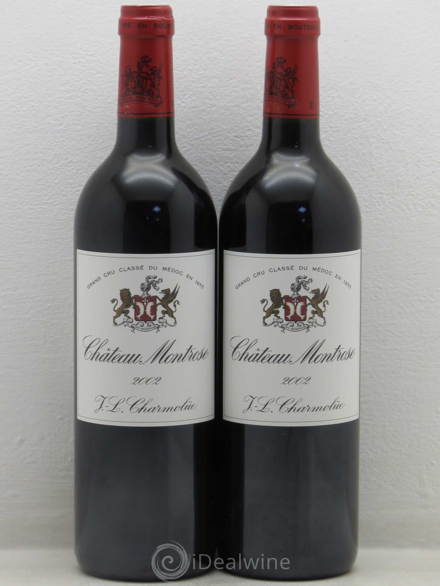 Château Montrose 2ème Grand Cru Classé 2002 - Lot de 2 bouteilles - 0