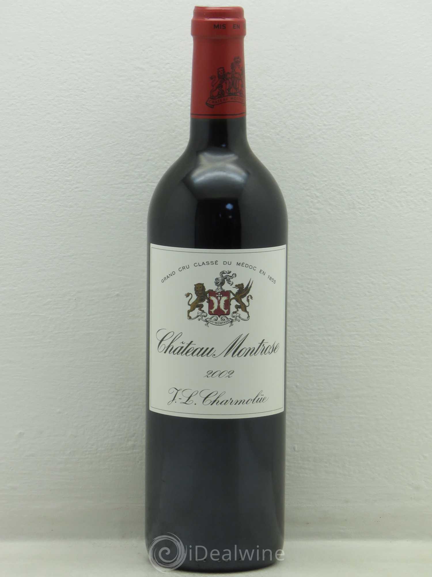 Château Montrose 2ème Grand Cru Classé 2002 - Lot de 1 bouteille - 0
