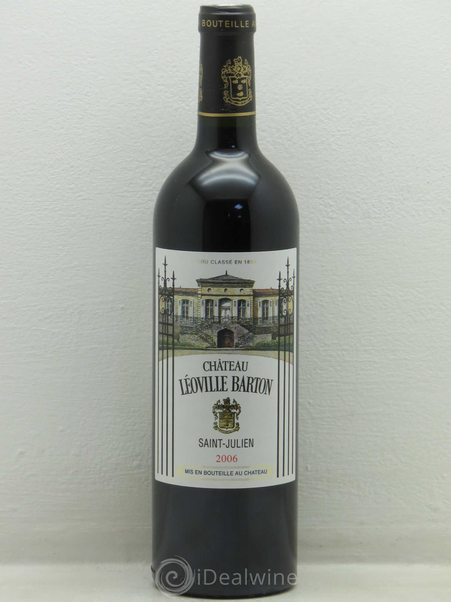 Château Léoville Barton 2ème Grand Cru Classé 2006 - Lot de 1 bouteille - 0