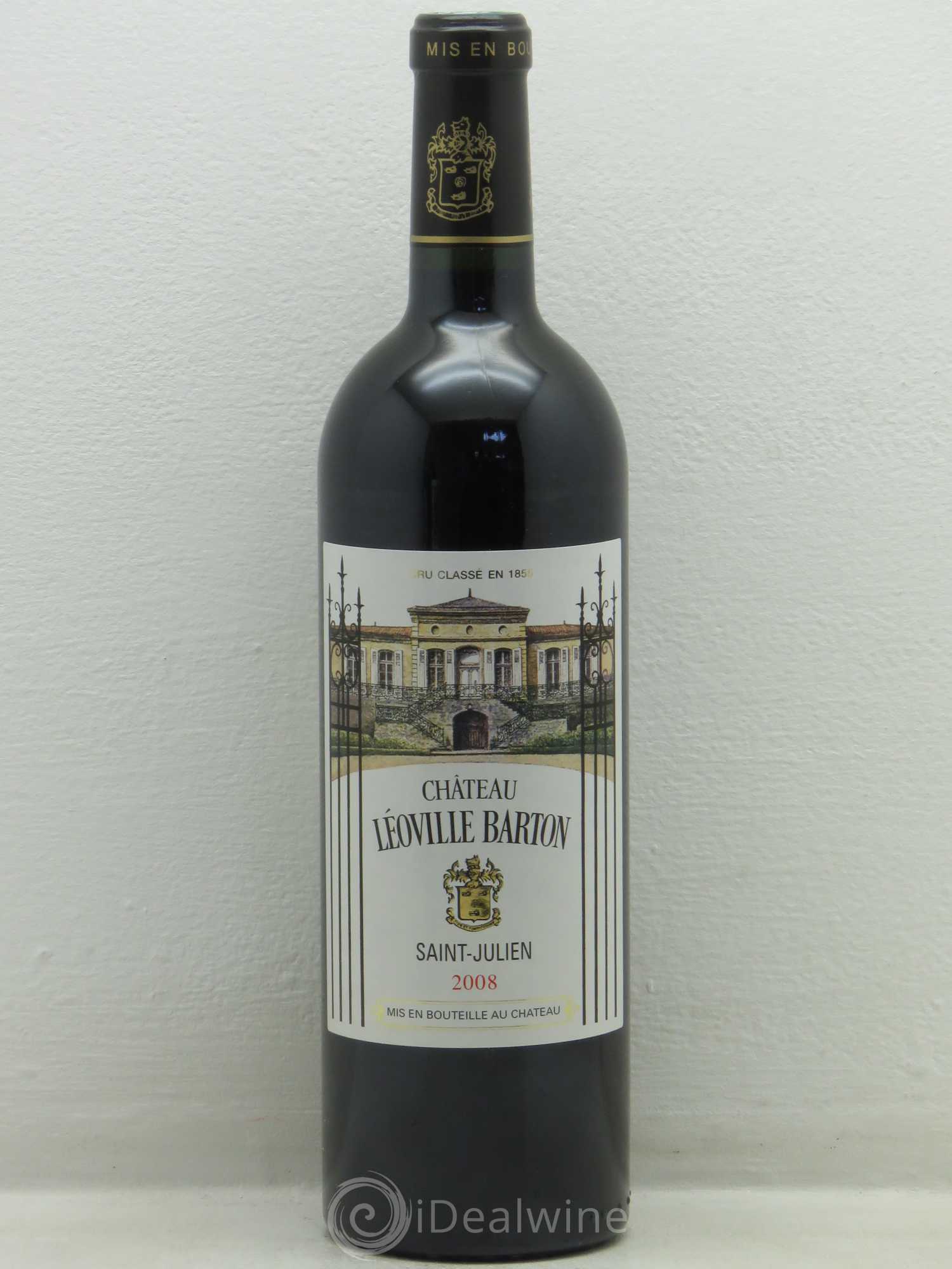 Château Léoville Barton 2ème Grand Cru Classé 2008 - Lot de 1 bouteille - 0