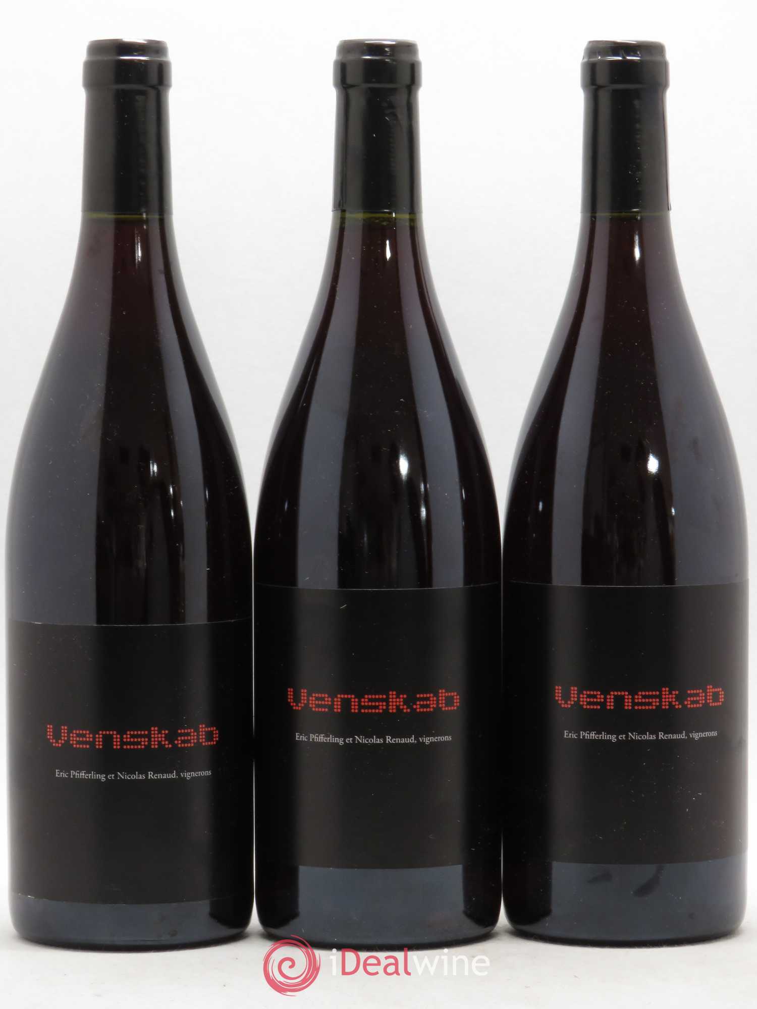 Vin de France Venskab Clos des Grillons 2015 - Lot de 3 bouteilles - 0