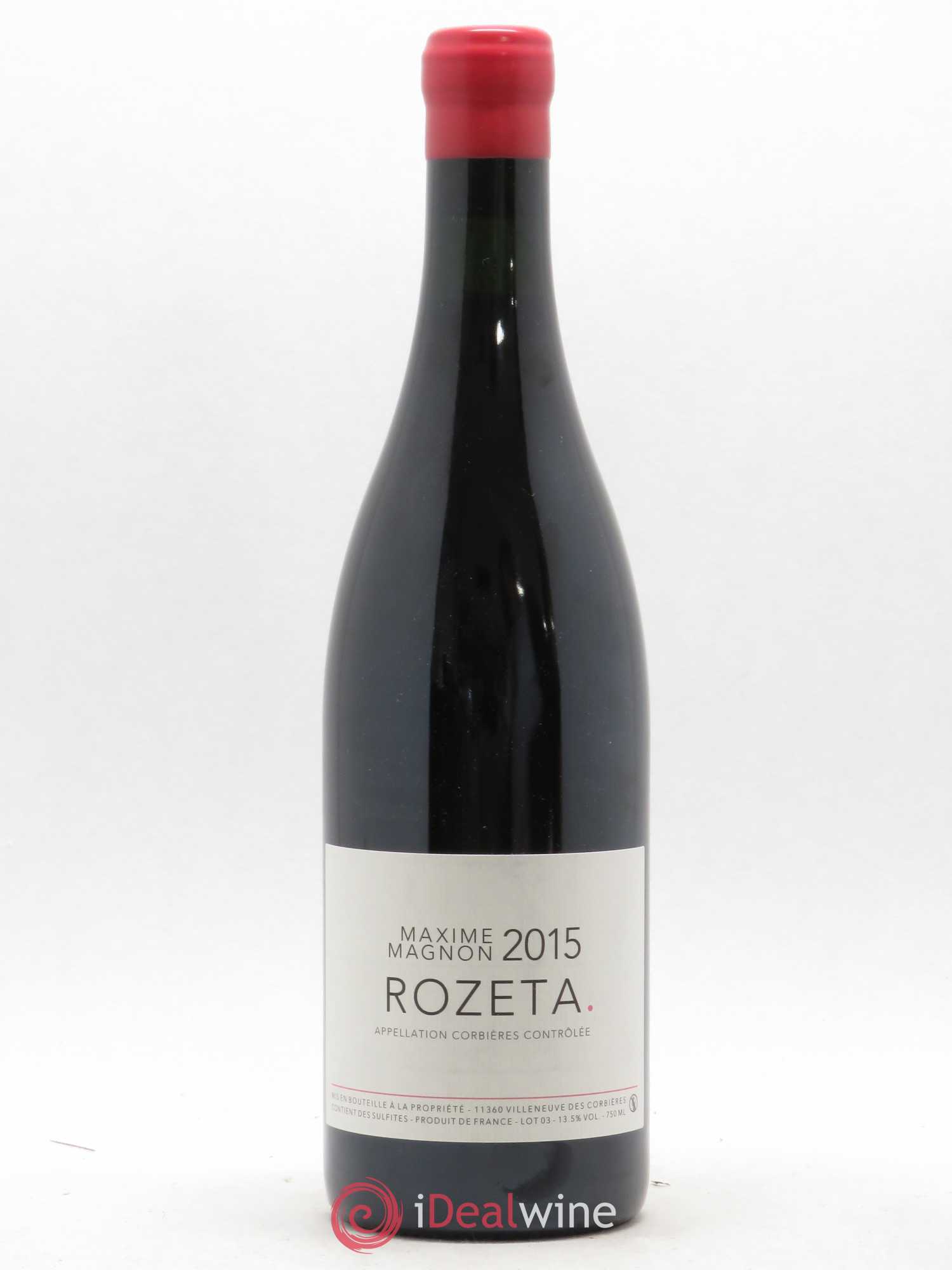 Corbières Rozeta Maxime Magnon 2015 - Posten von 1 Flasche - 0